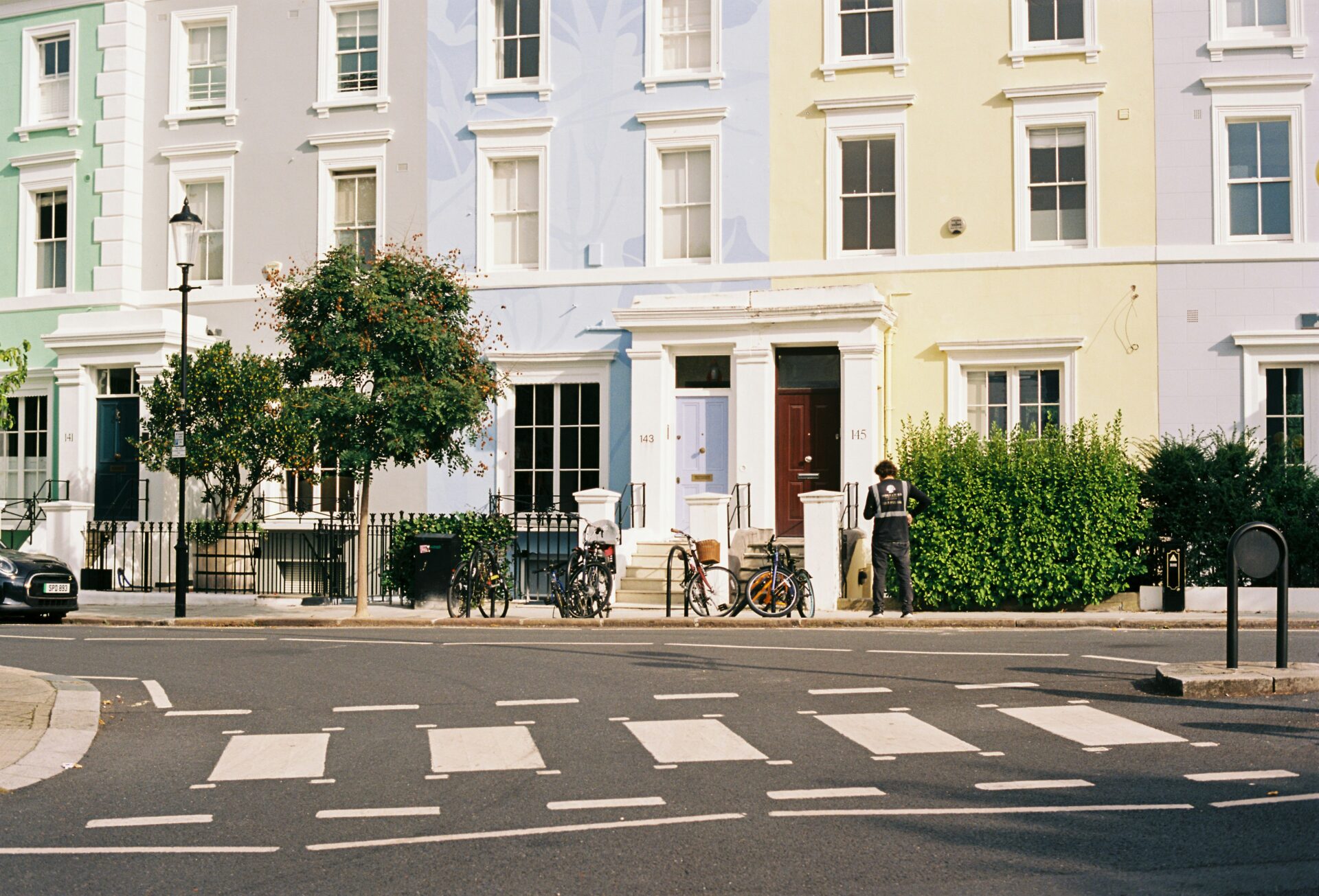 Scenic view of a Notting Hill street