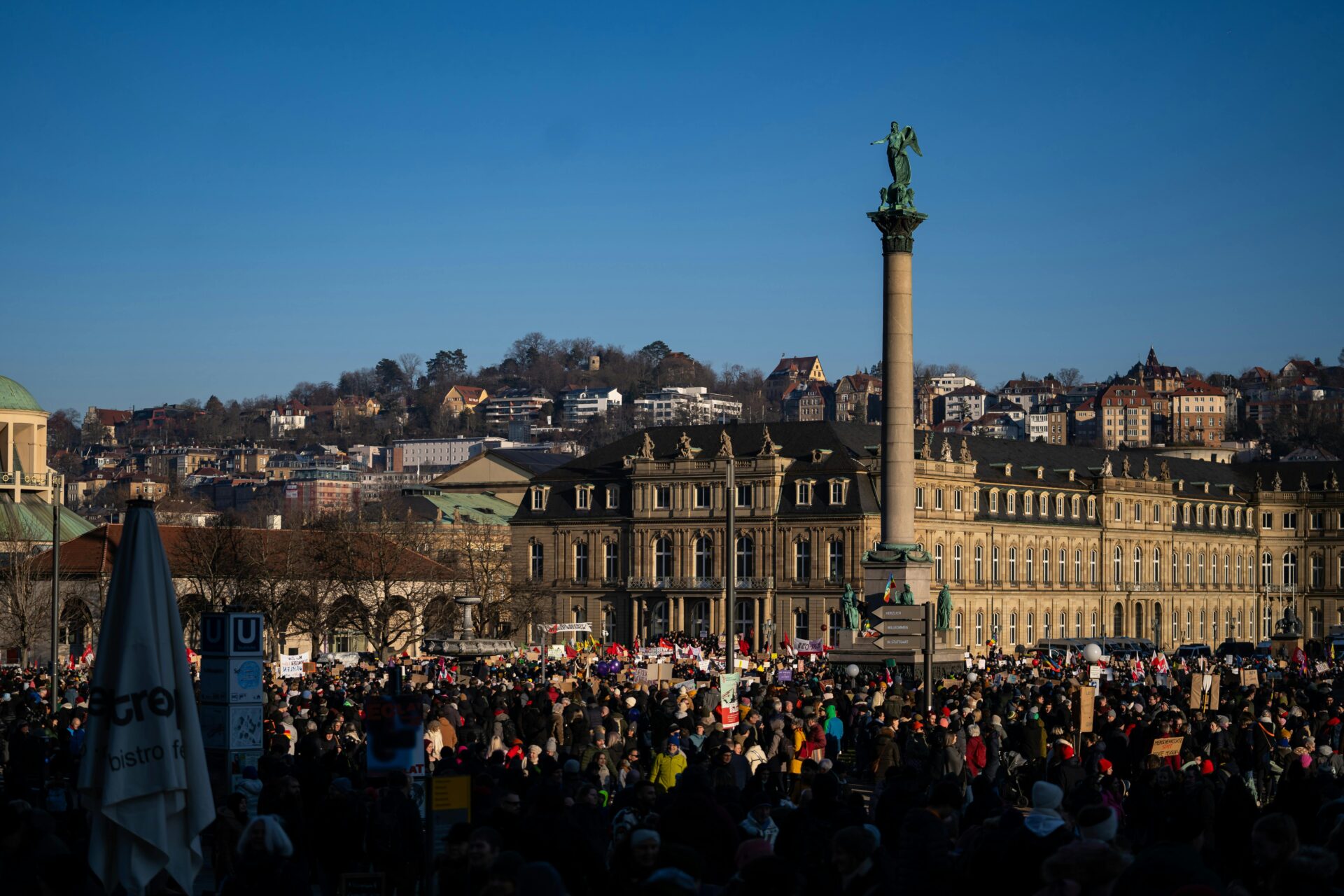 Schlossplatz in Stuttgart