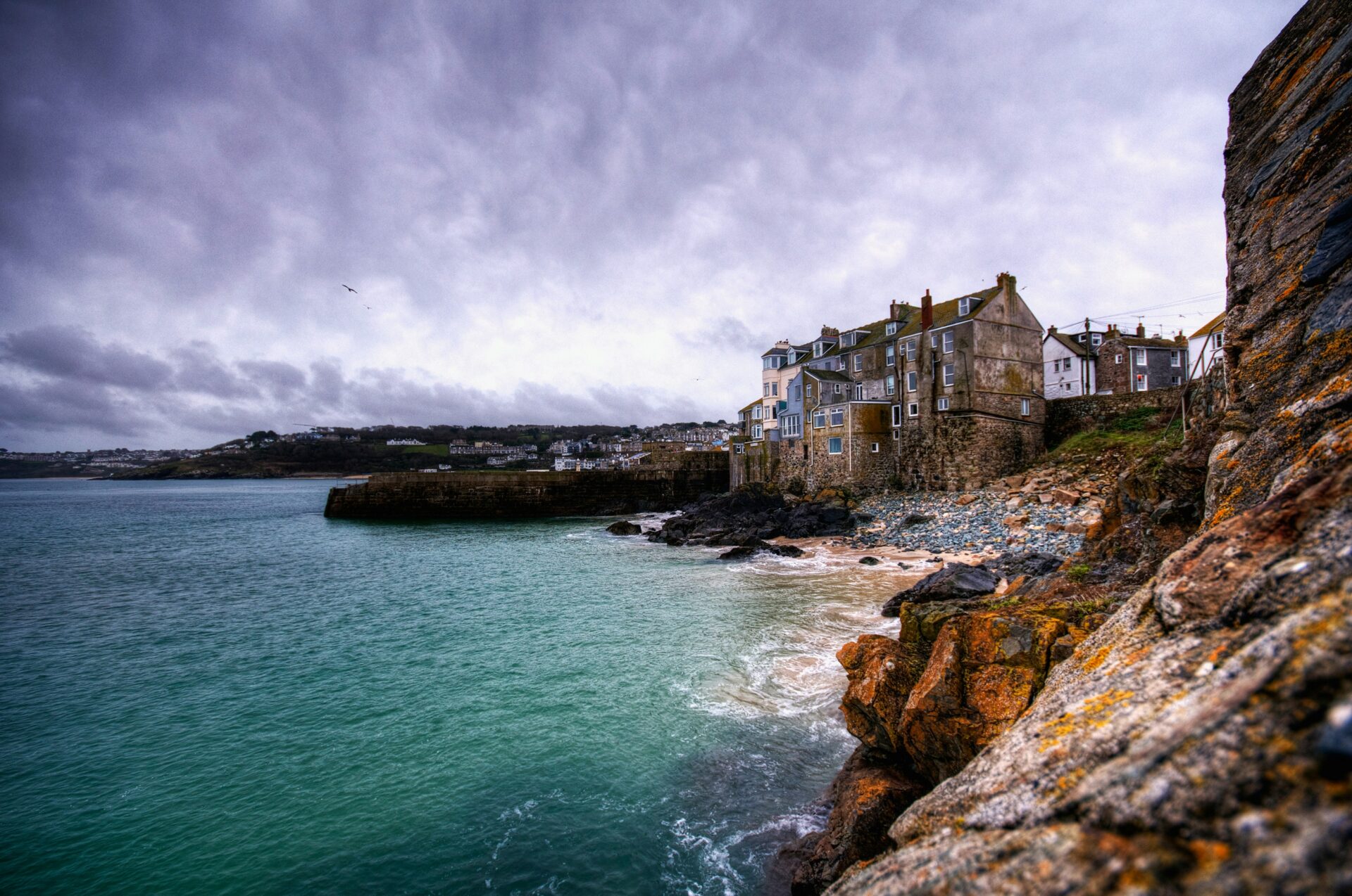 Stone house by the sea in St Ives, Cornwall