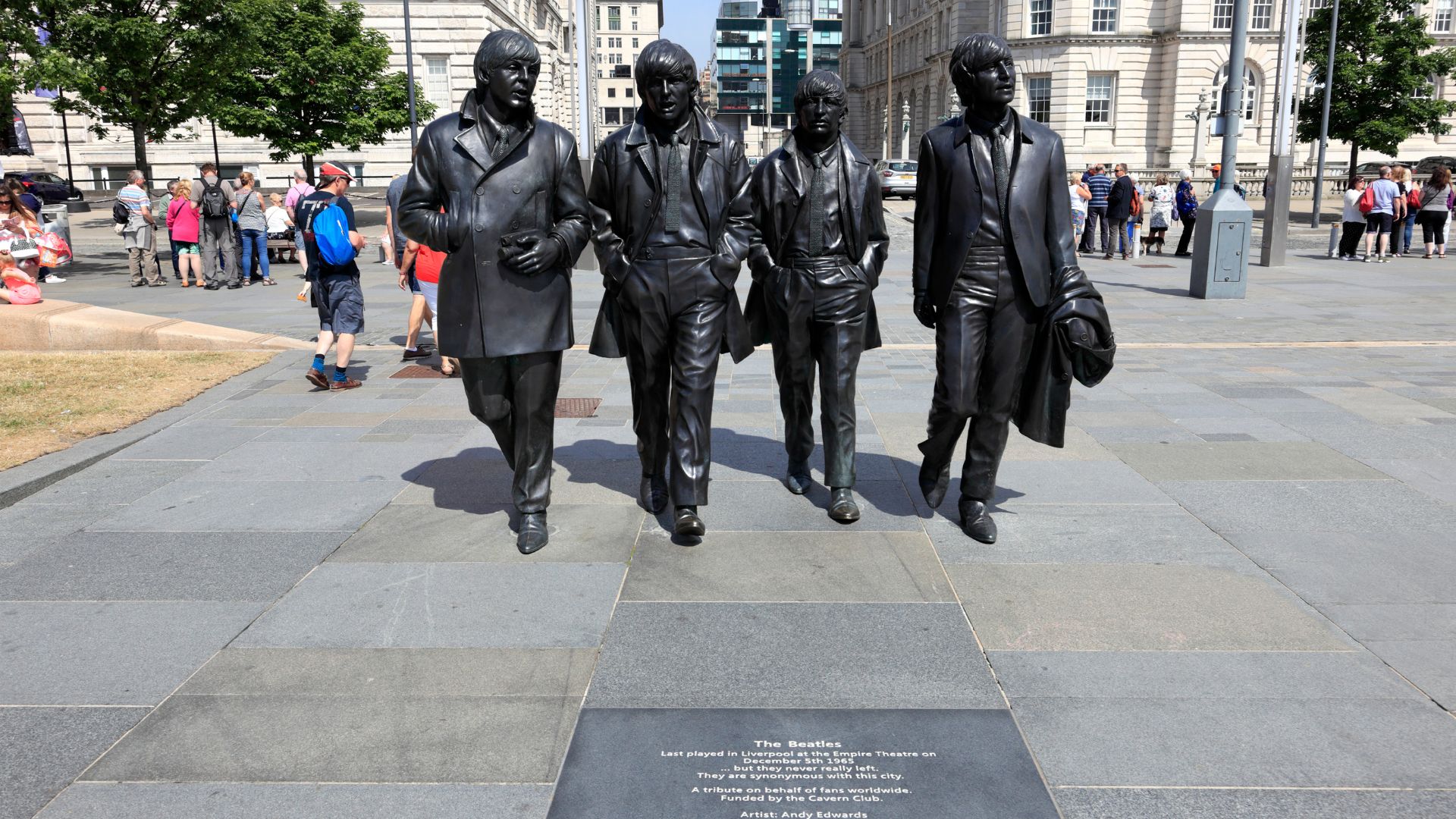 Statue of The Beatles