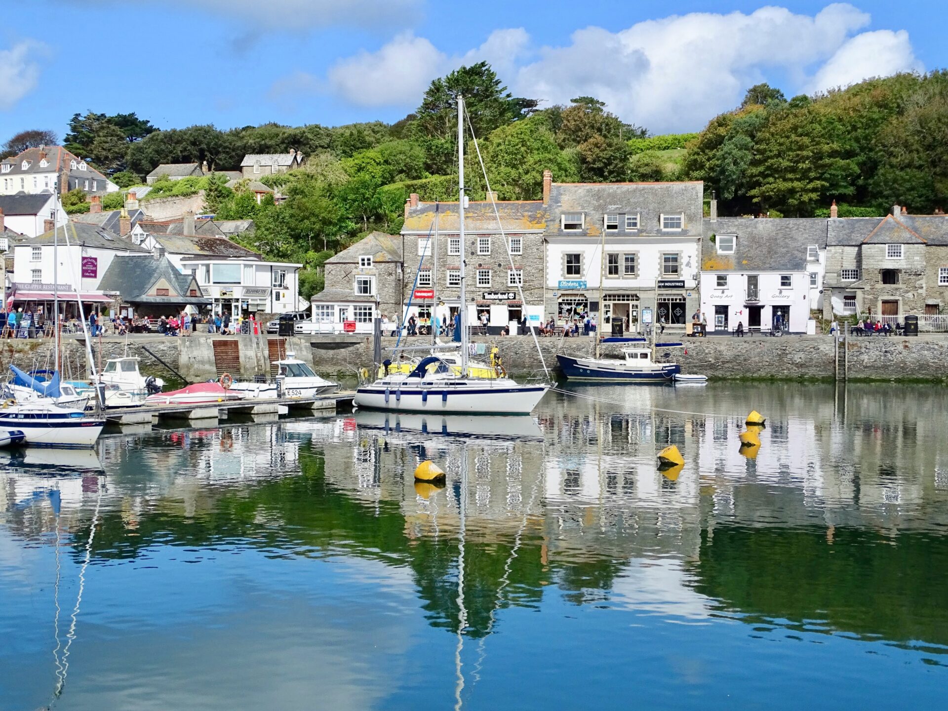 The picturesque fishing village of Padstow