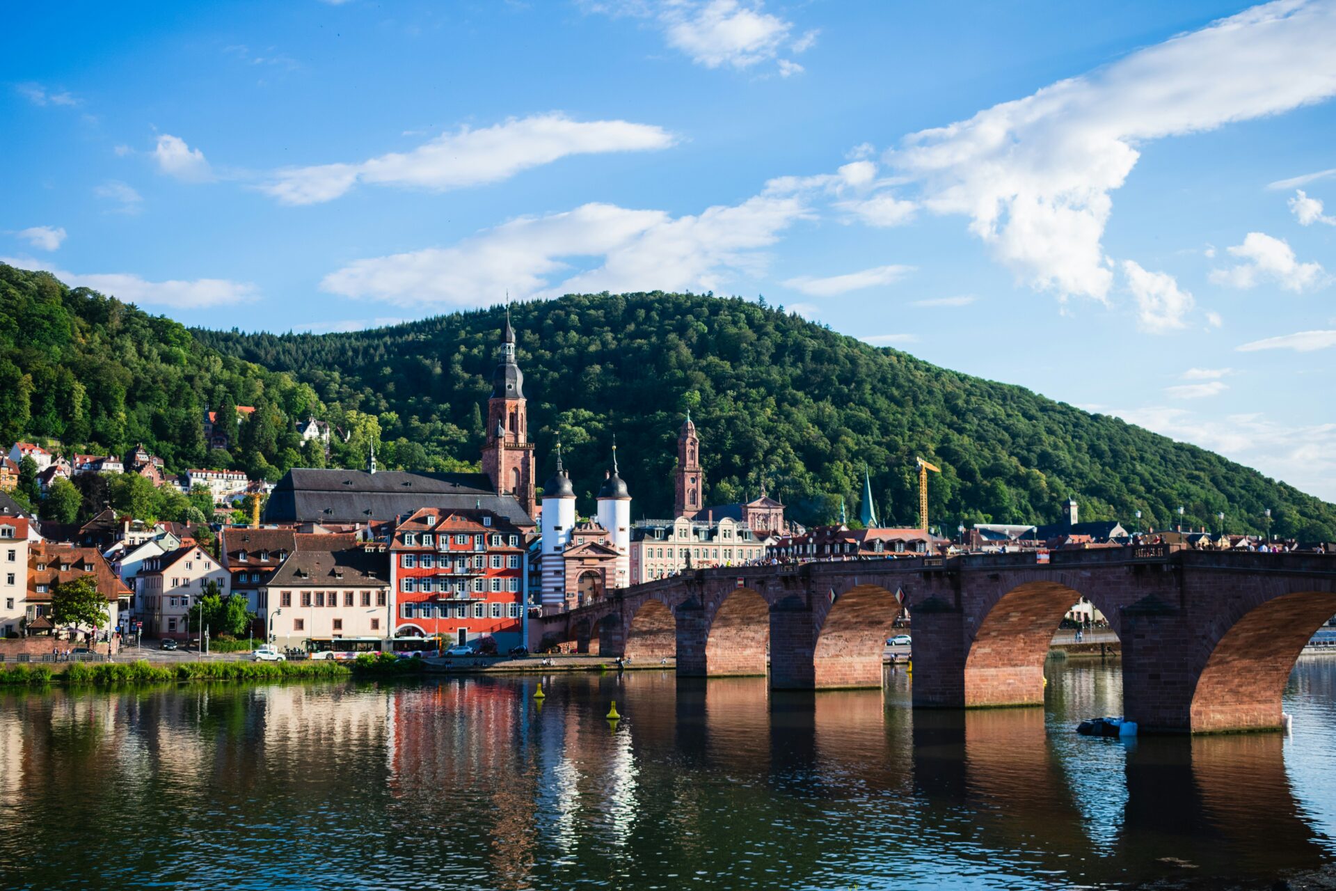 The iconic Heidelberg Old Bridge