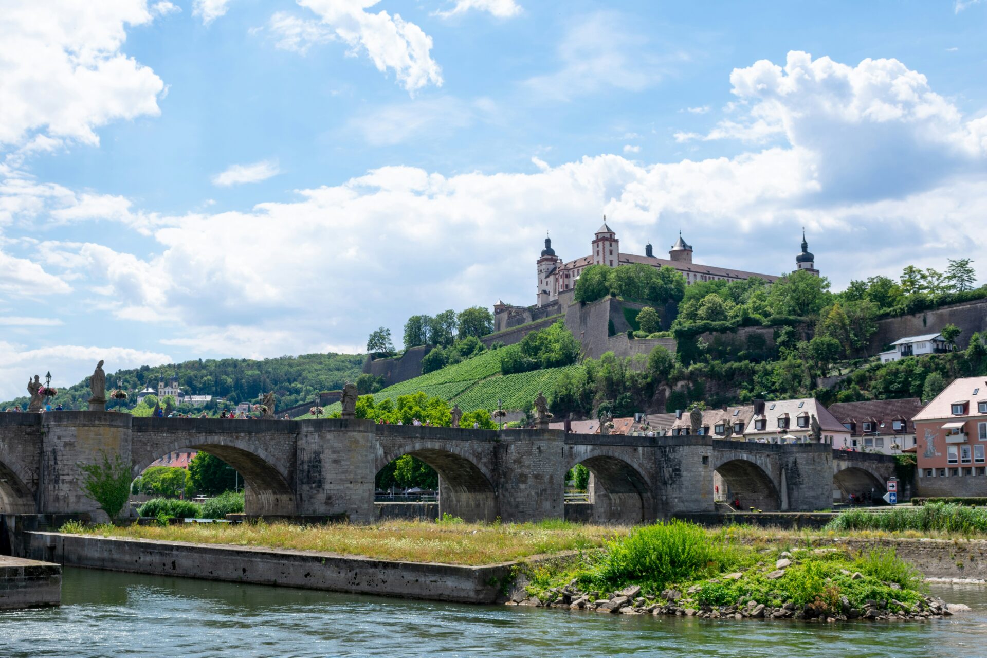 View of Würzburg Stone Bridge