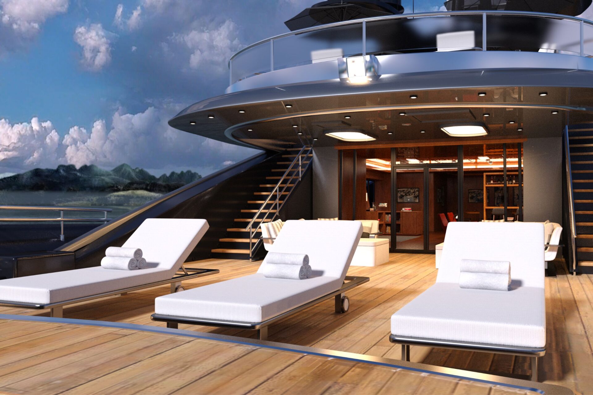 wellness day on a superyacht