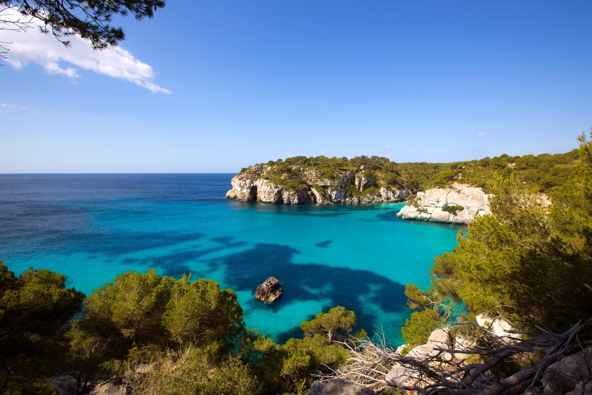 Cala Macarella and Macarelleta