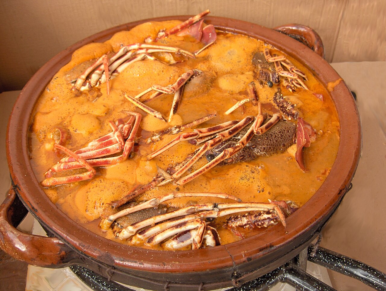 caldereta de langosta