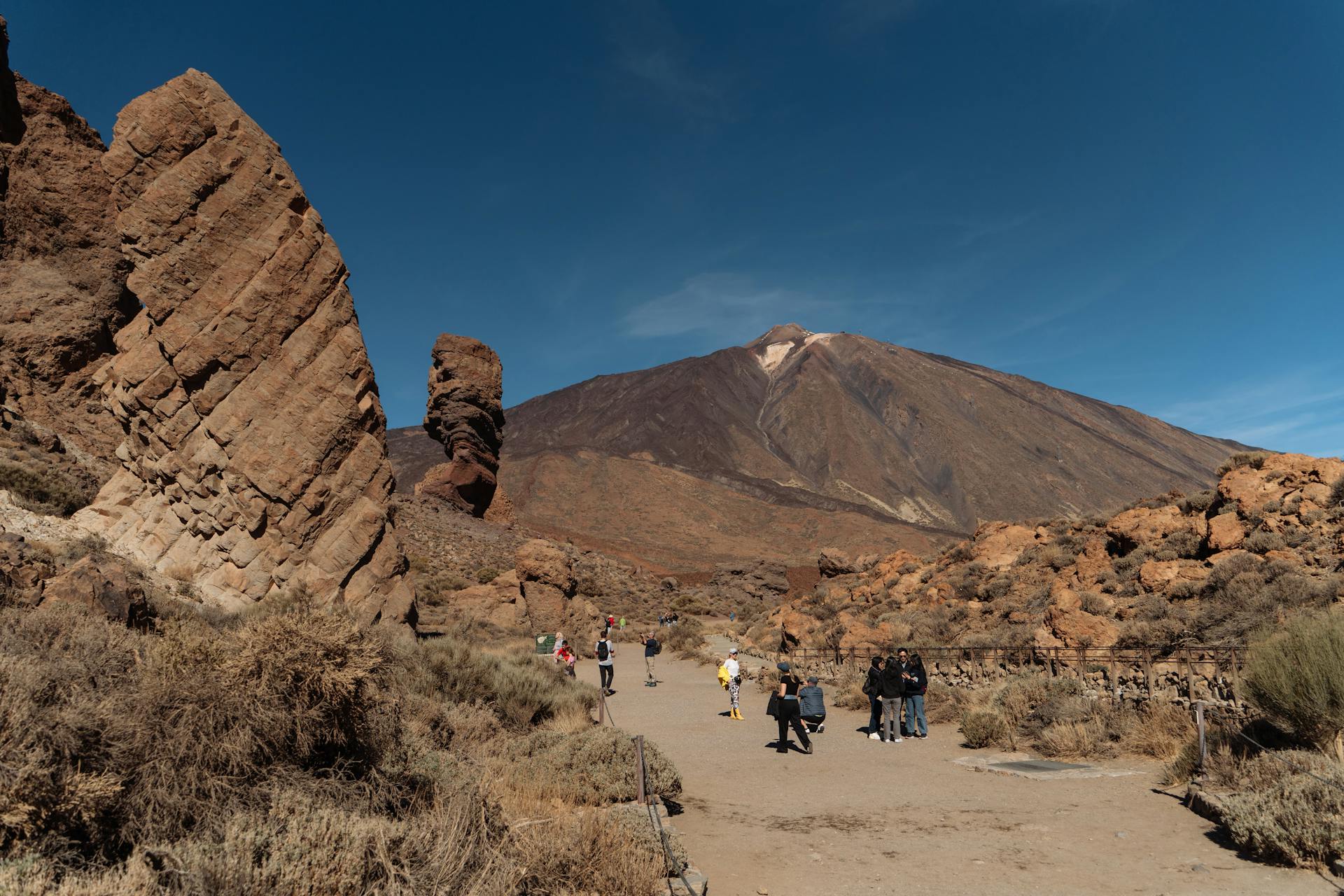 Climbing Mount Teide