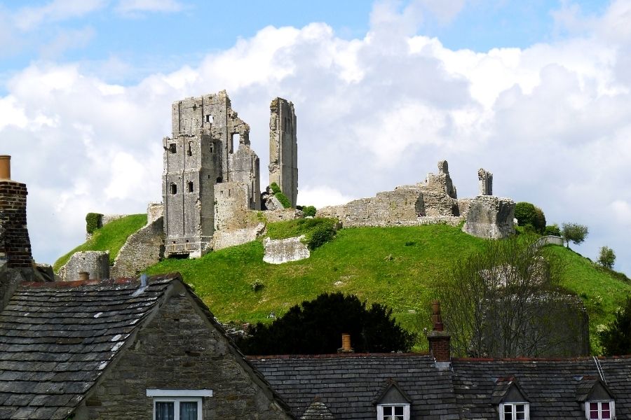 Corfe Castle's Majestic Ruins: My Evocative Journey Through History in a Picture-Perfect Dorset Village