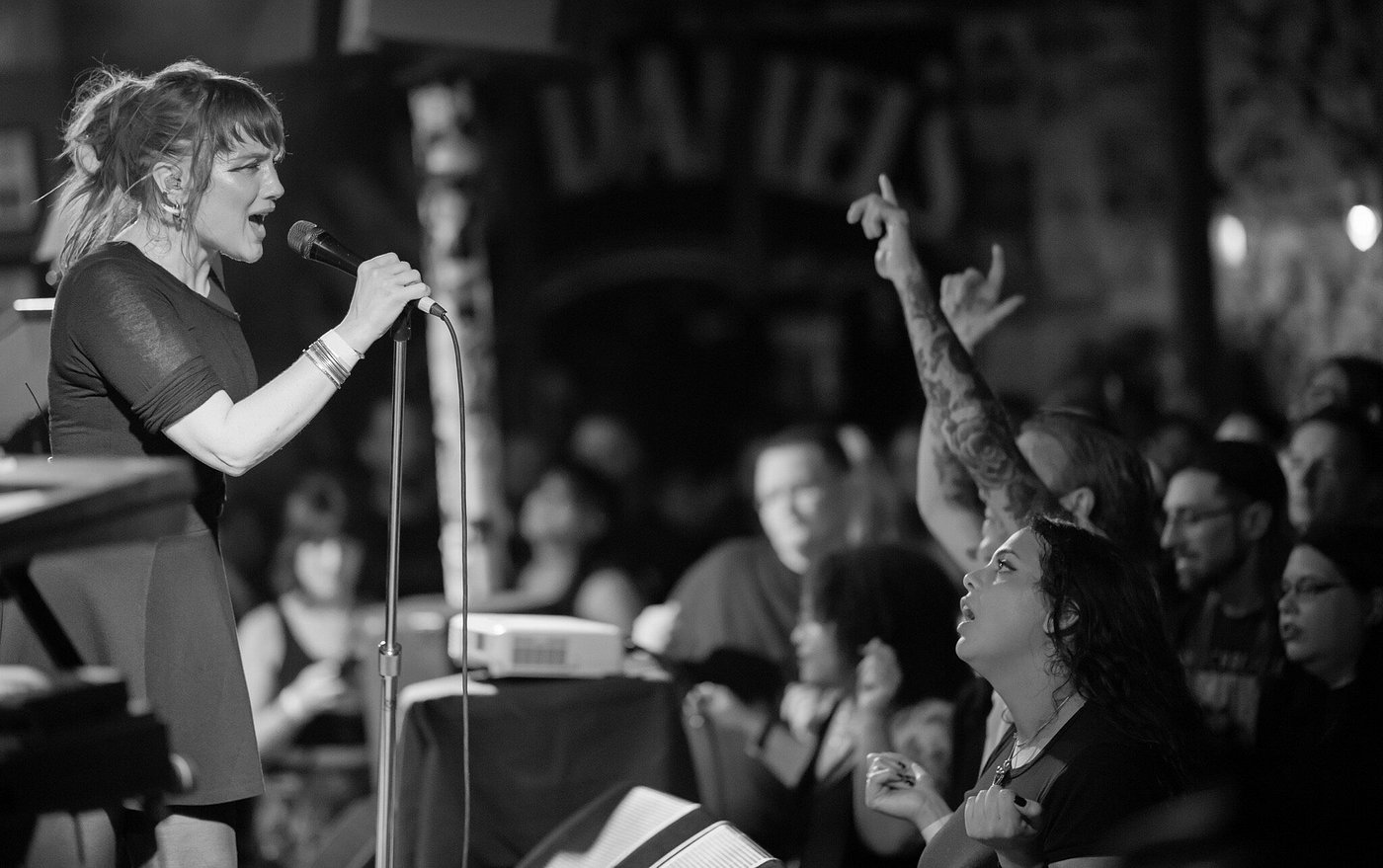 Live show inside Crowbar