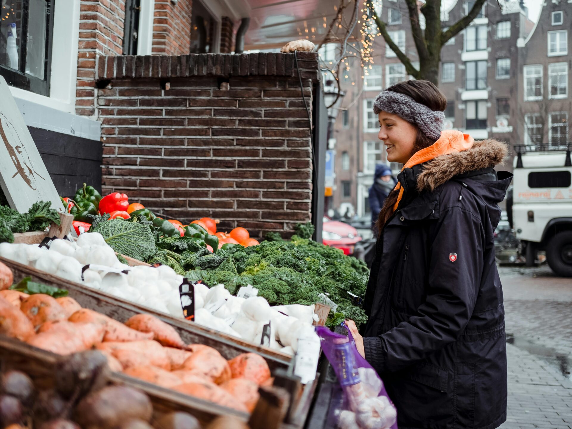 Strolling through the market