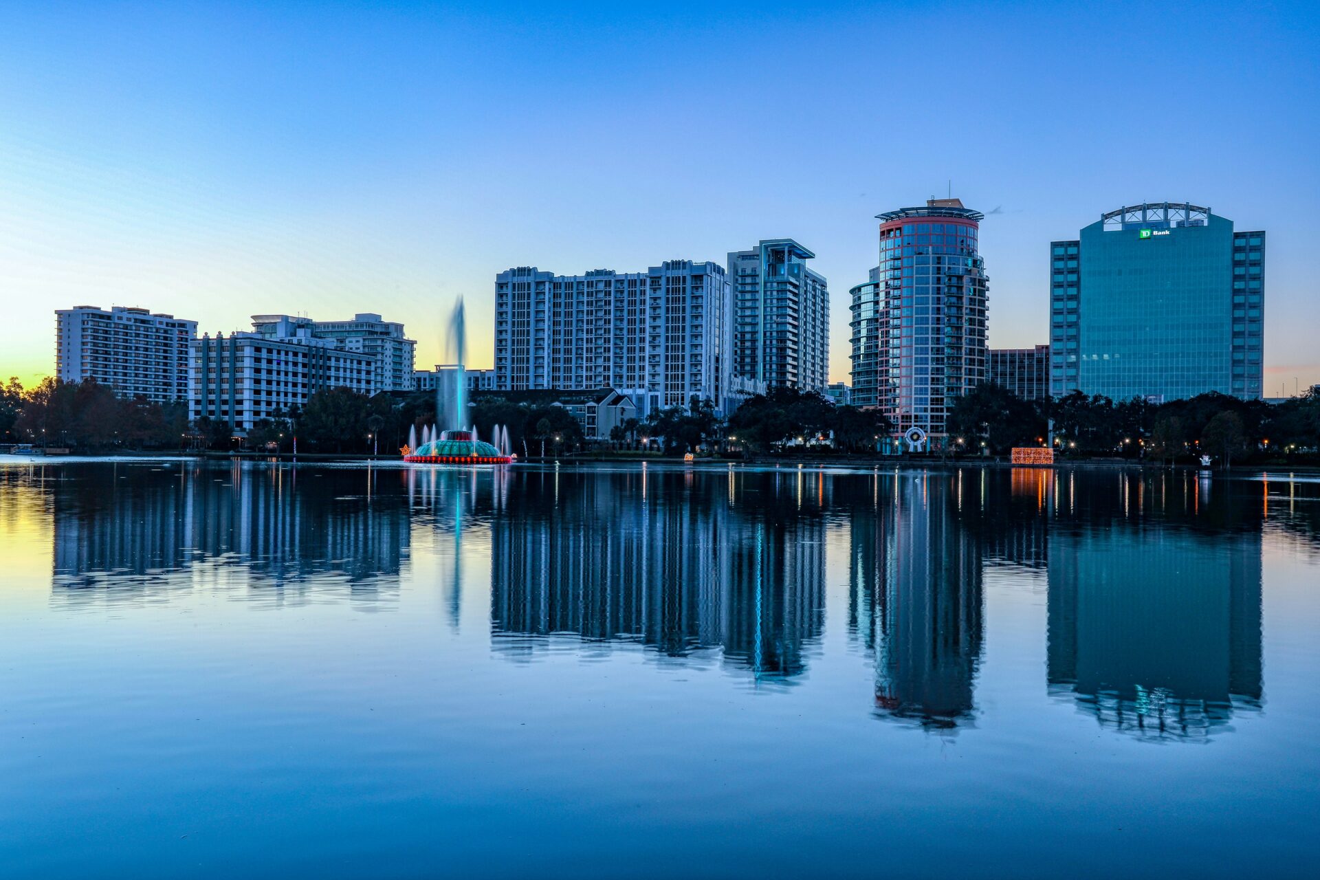 Orlando skyline during the day