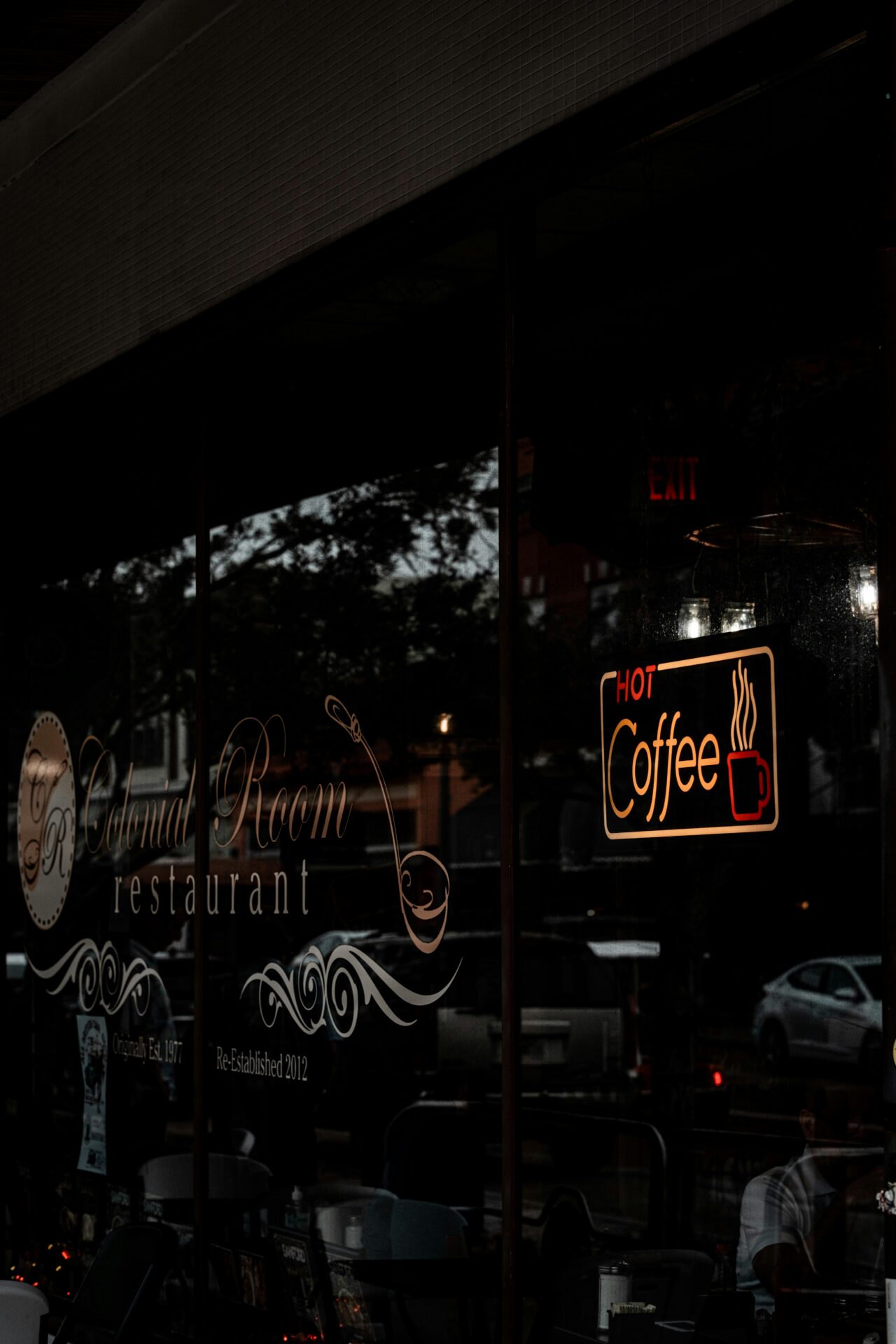 Exterior of a local Orlando coffee shop