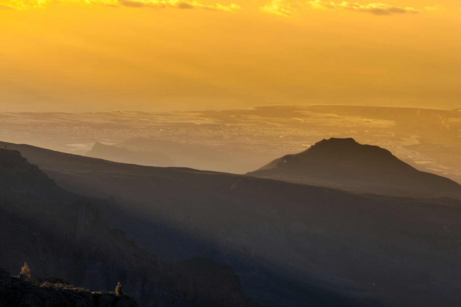 The view from Pico de las Nieves