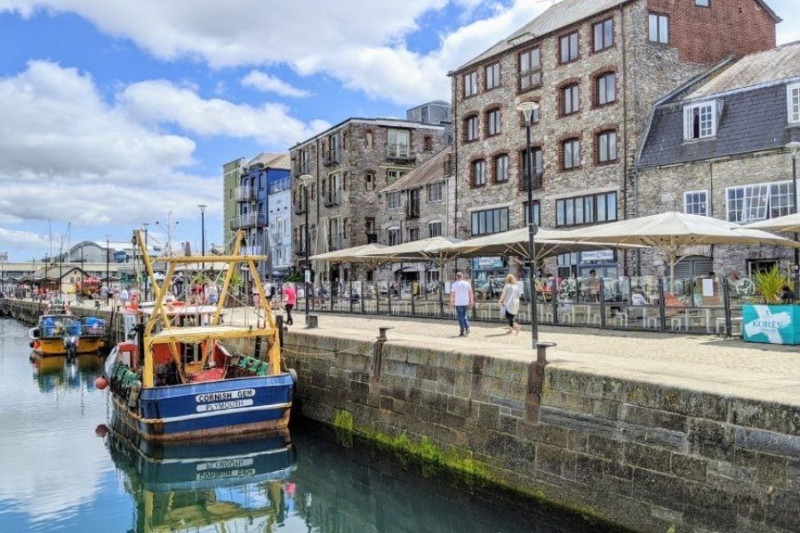 Exploring Plymouth's Barbican: My Wander Through Cobbled Streets, Gin Distilleries, and Lively Harbour Views