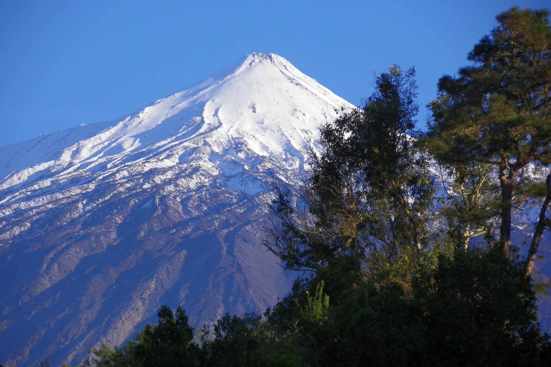 Snow on Teide