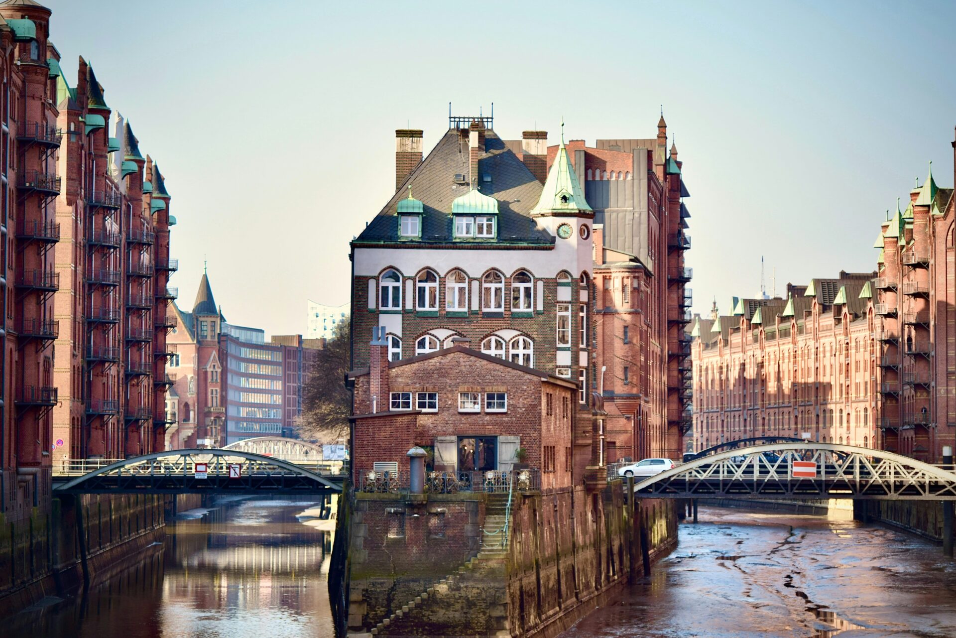 Speicherstadt in Hamburg during the day