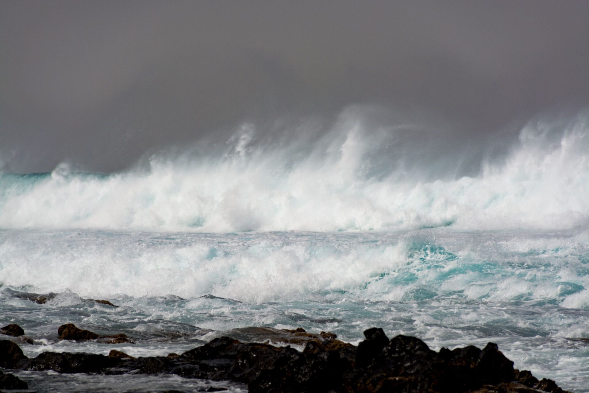 Storm in Atlantic Ocean