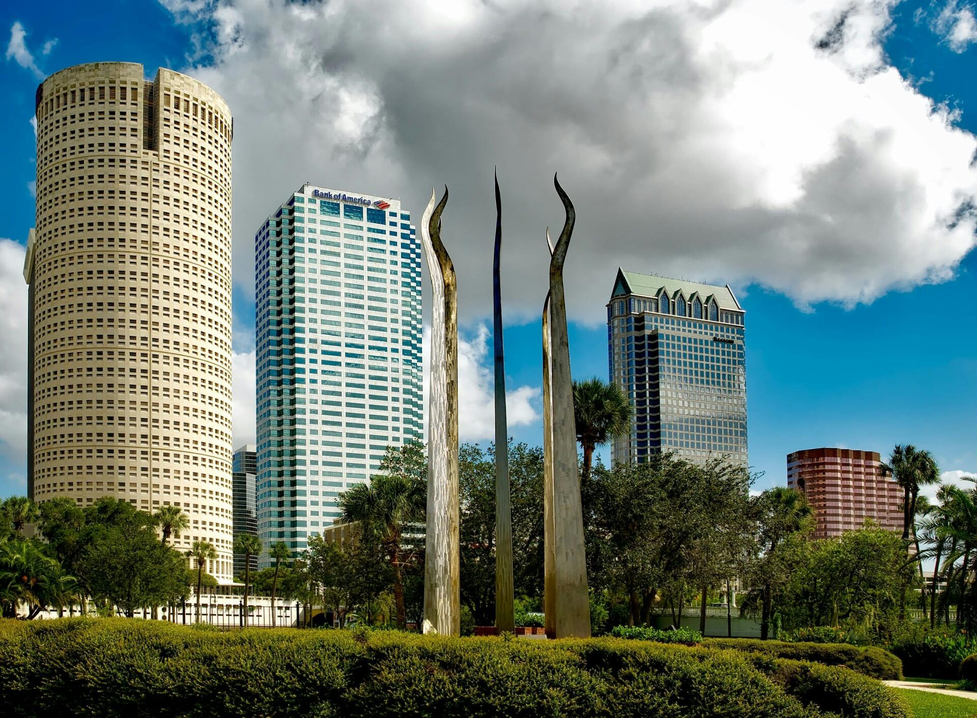 Tampa High-rise Buildings at Daytime