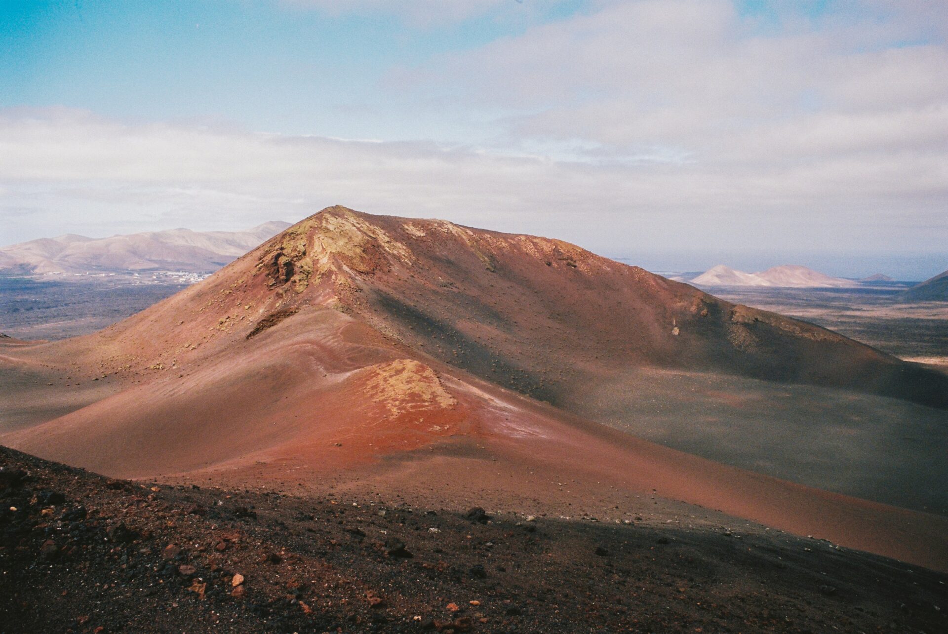 Volcanic landscape of Timanfaya National Park