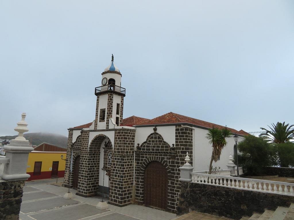The exterior of Iglesia de Nuestra Señora de la Concepción in Valverde, El Hierro