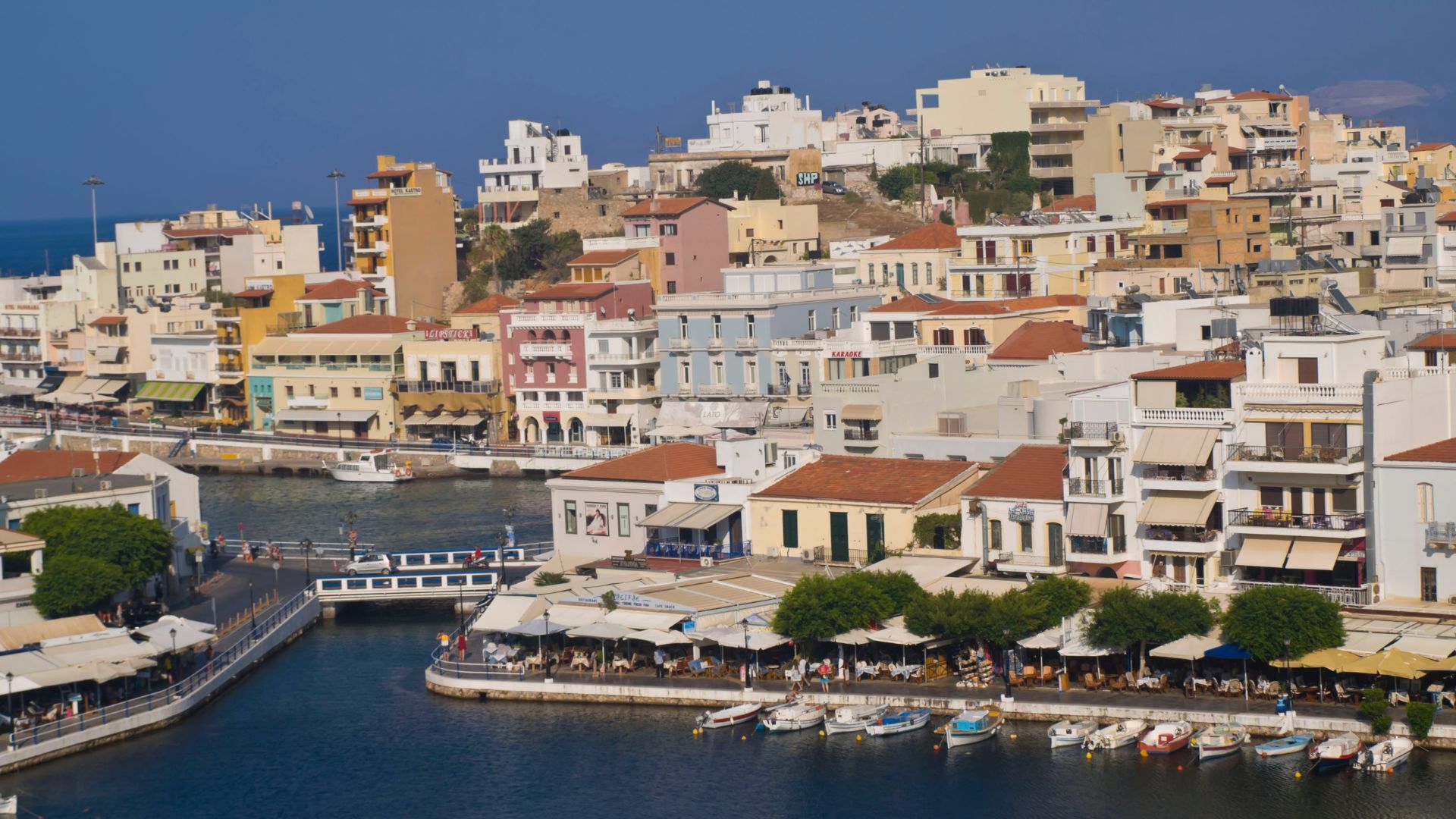 Agios Nikolaos in Crete, Greece