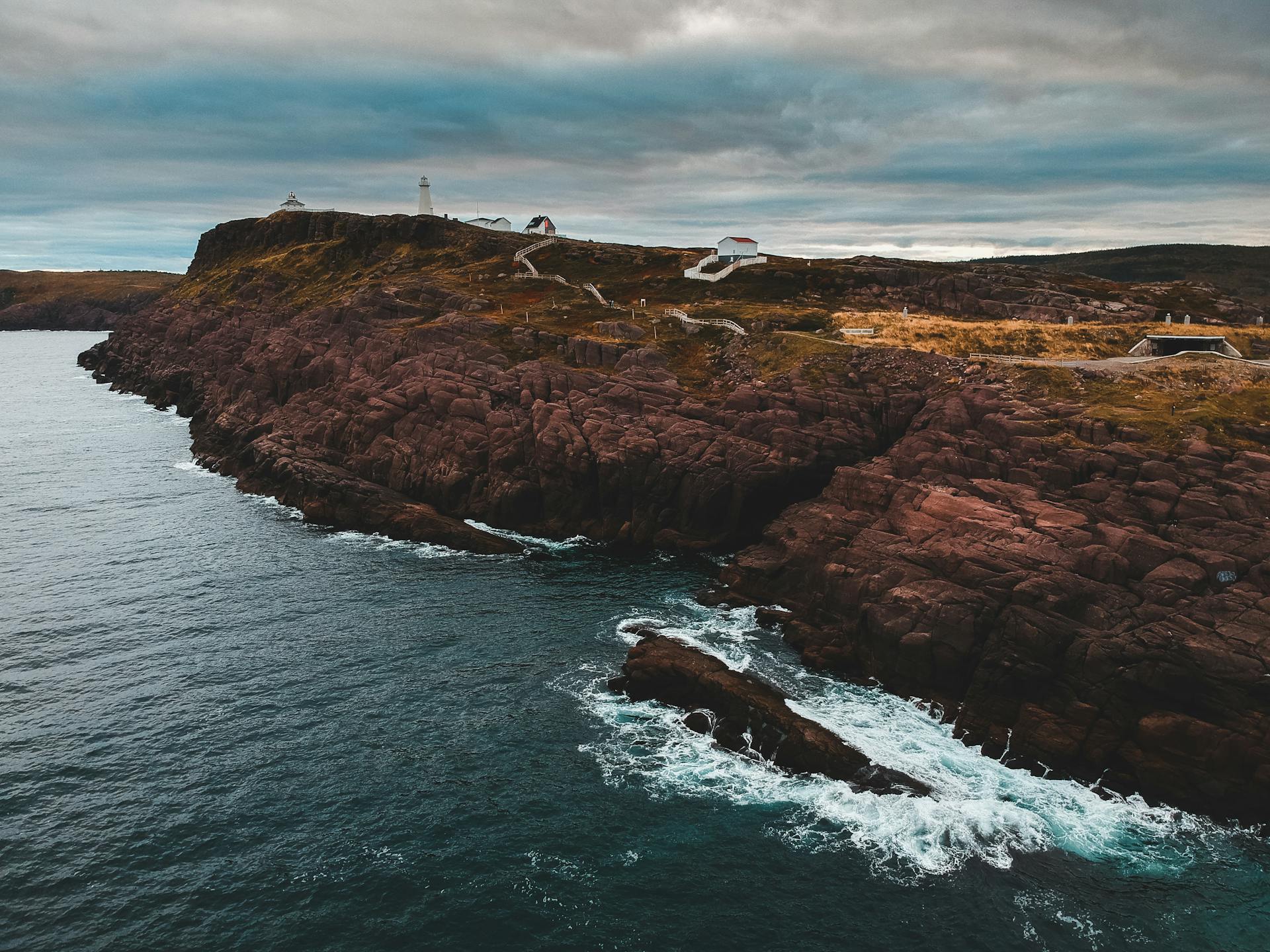Scenic view of Atlantic Canada’s rugged coastline