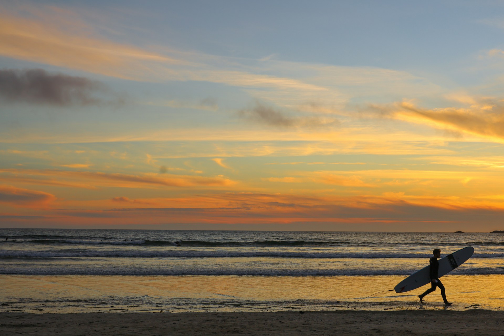 Canada's west coast sunset