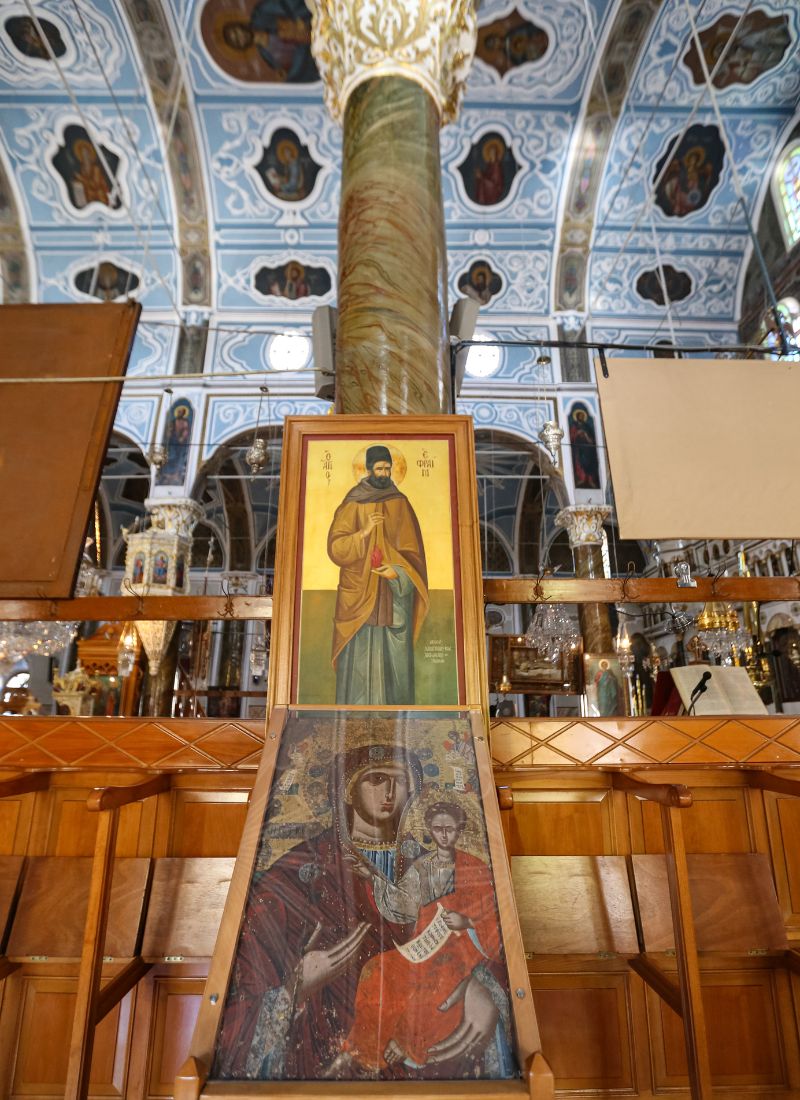 Church of Palios Taxiarchis frescoes