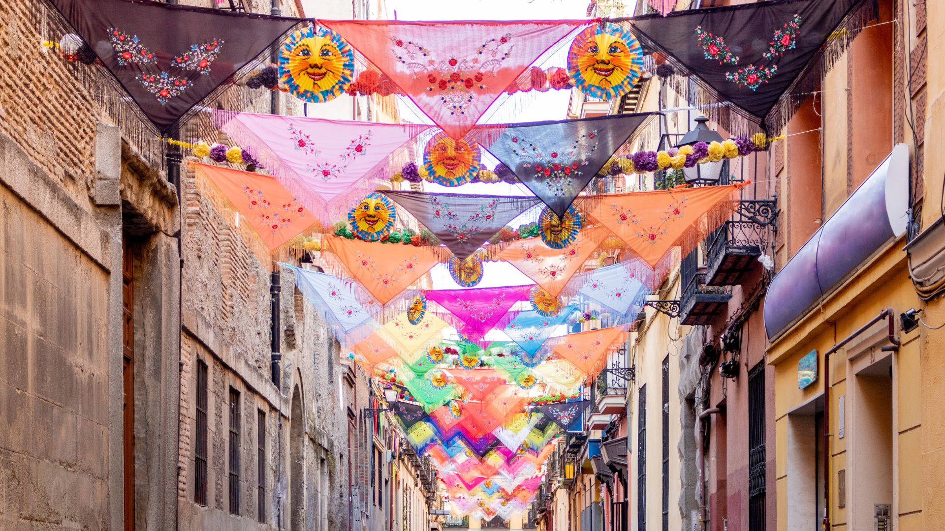 Fiesta in Madrid, Spain