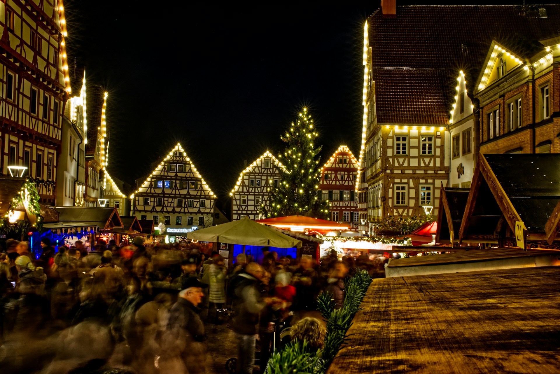German Christmas Market Scenery