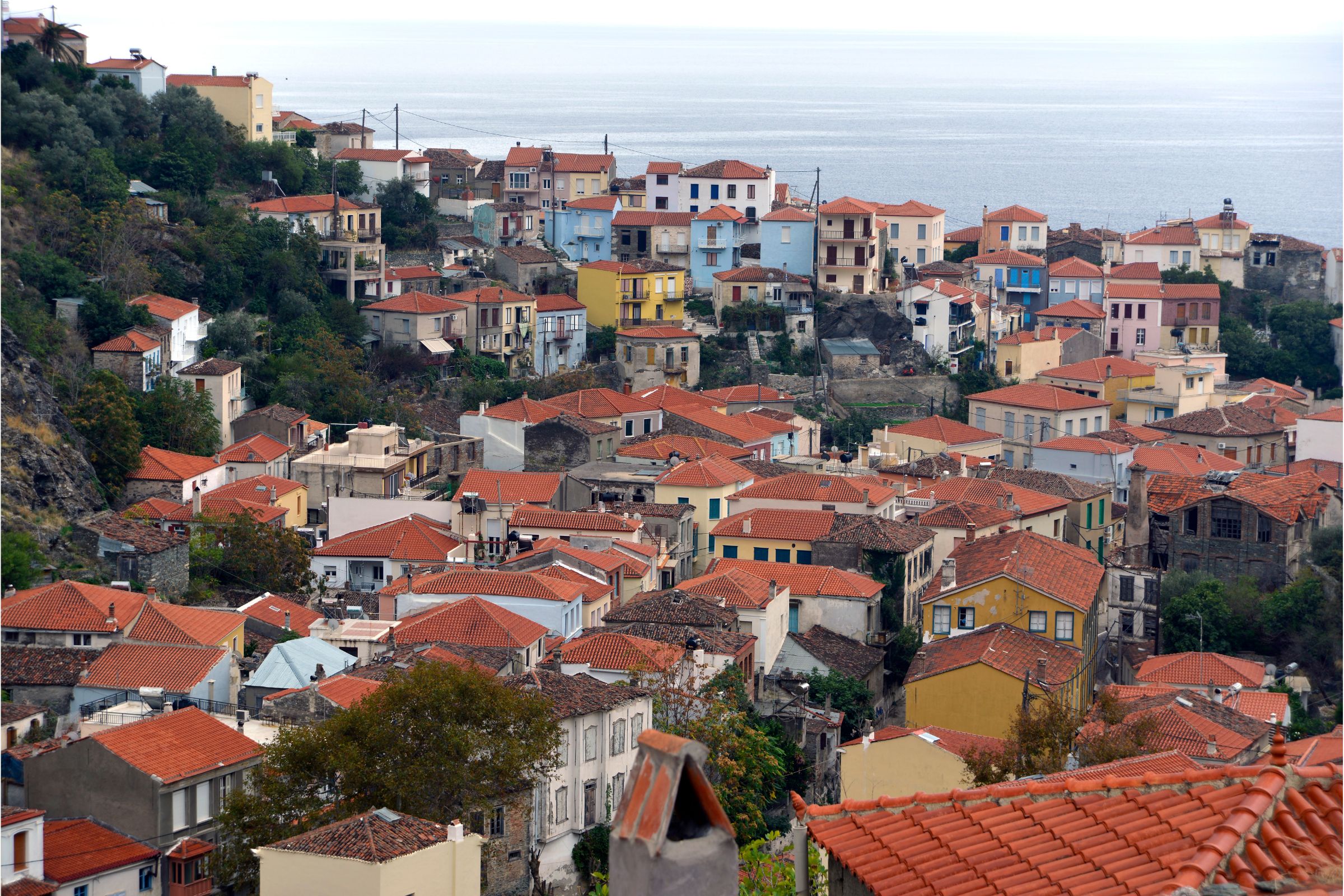 Greek village - Plomari, Lesvos