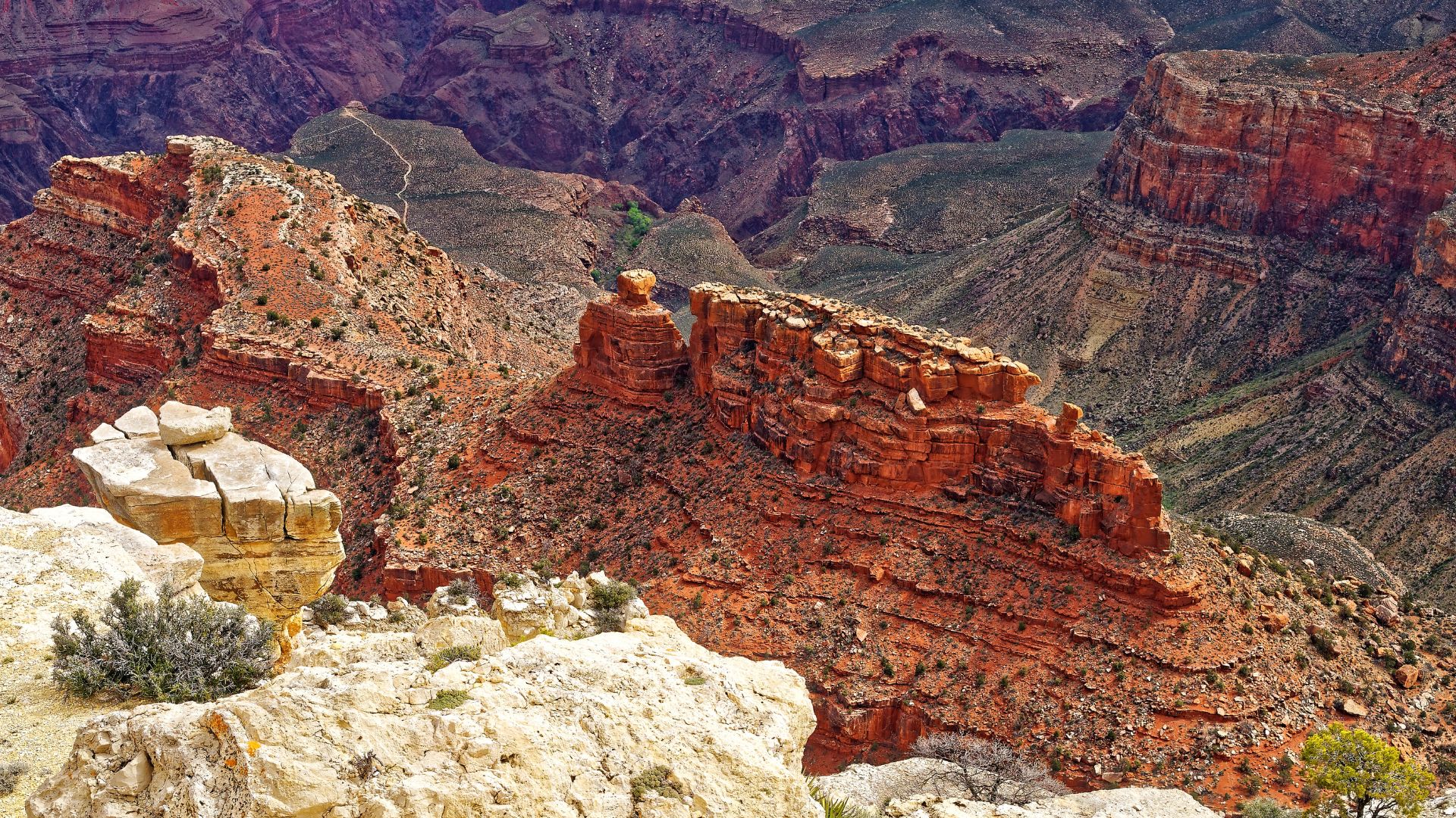 Hopi Point in Grand Canyon National Park, Arizona, USA