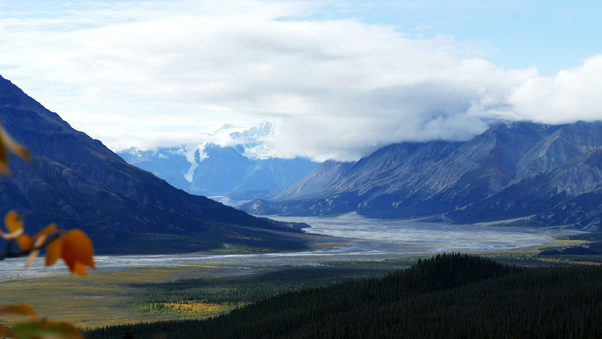 Expansive view of Kluane National Park