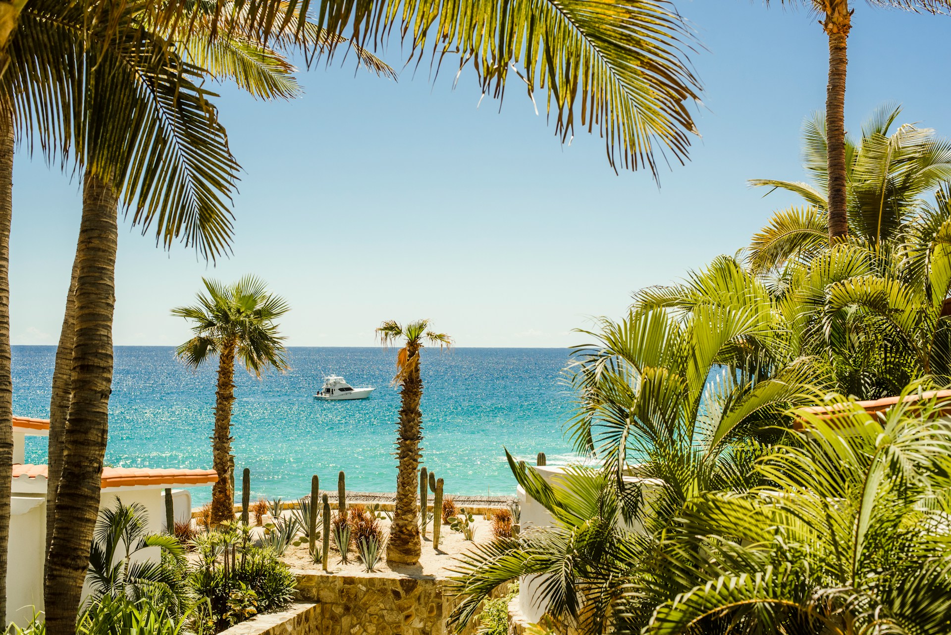 A breathtaking view of a Cabo beach