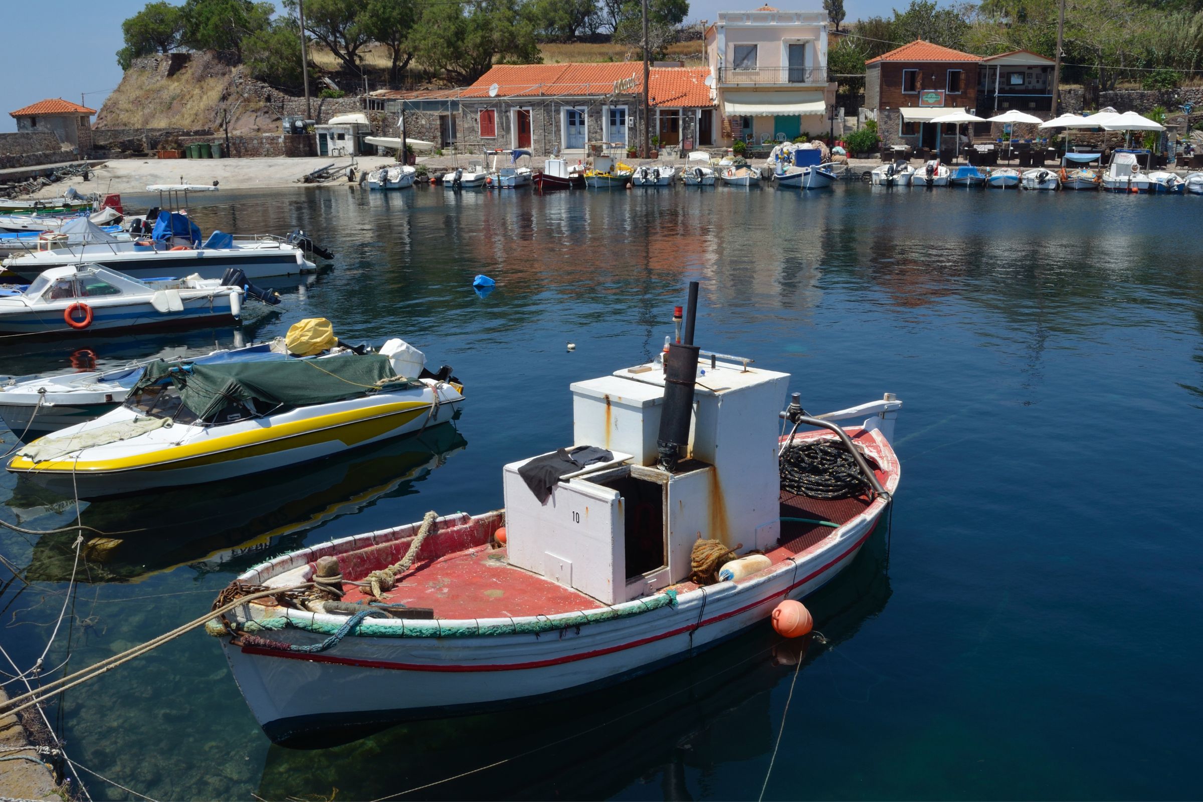 Molyvos harbor