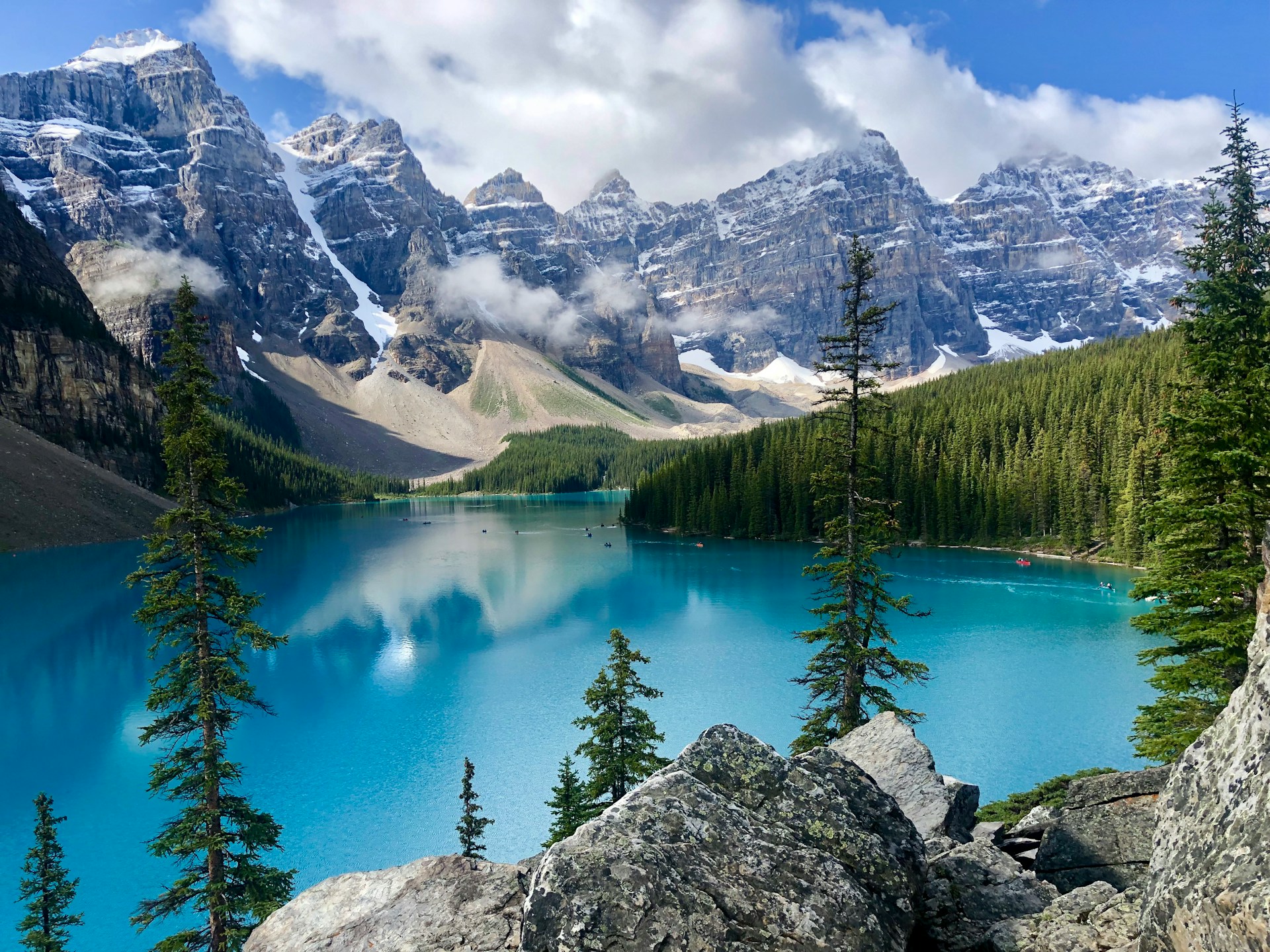 Moraine Lake in Banff National Park