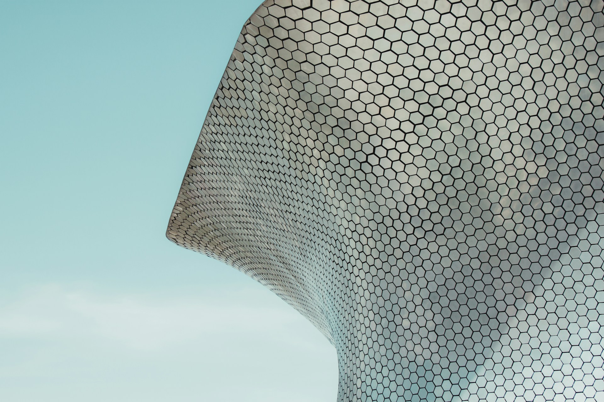 The striking Museo Soumaya in Mexico City