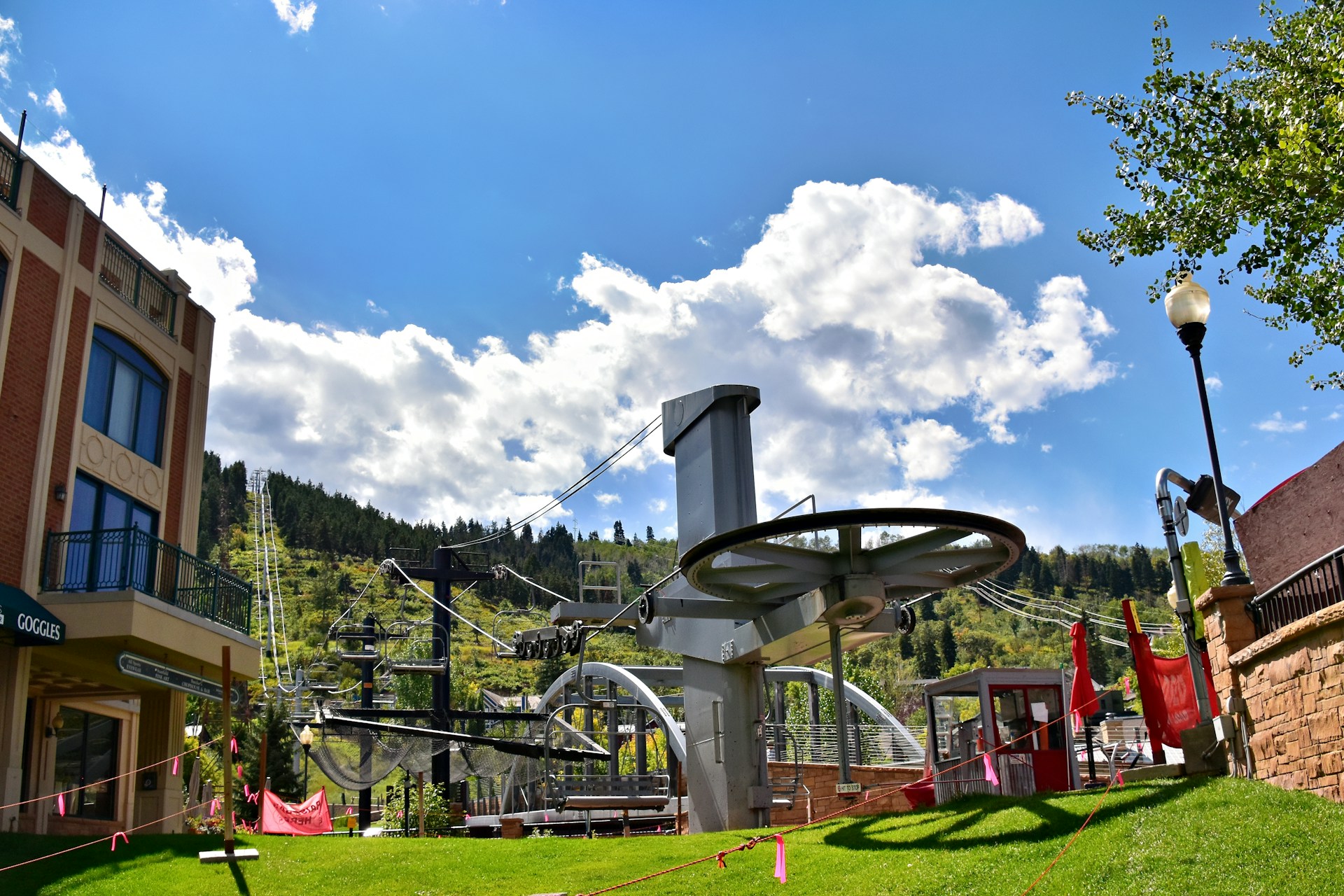 Mountain town of Park City, Utah