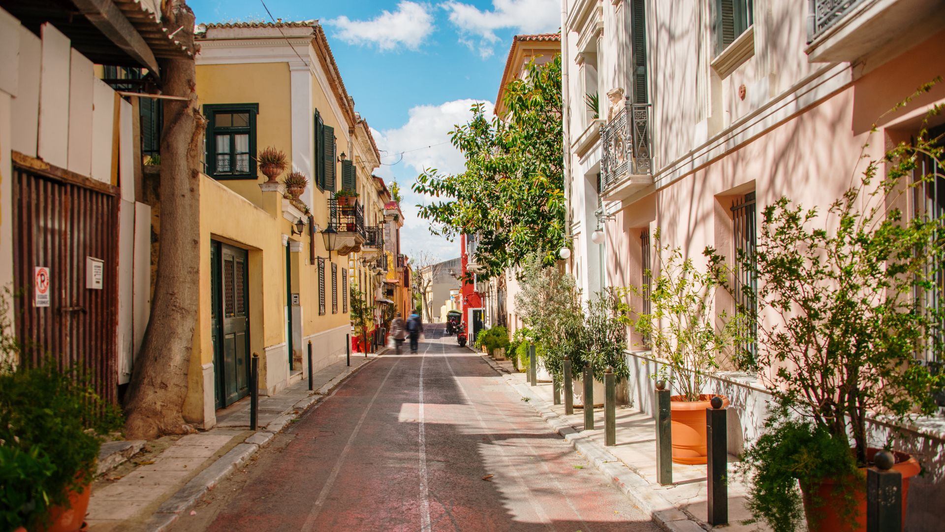 Plaka in Athens, Greece