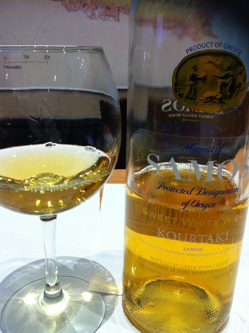 samos muscat wine