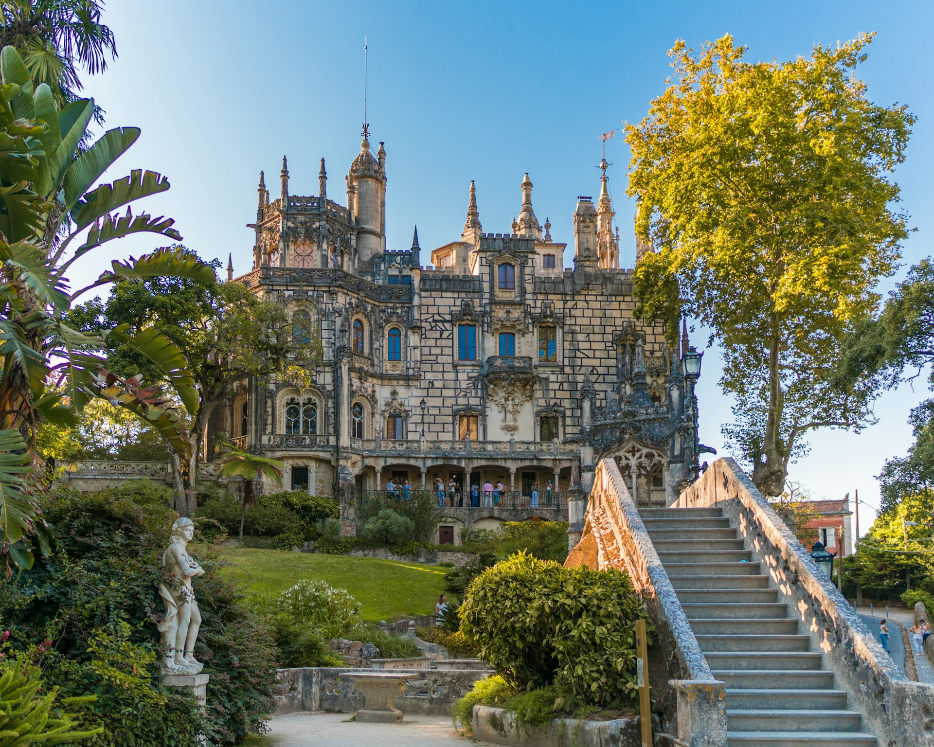 Romantic spring view of Sintra, Portugal