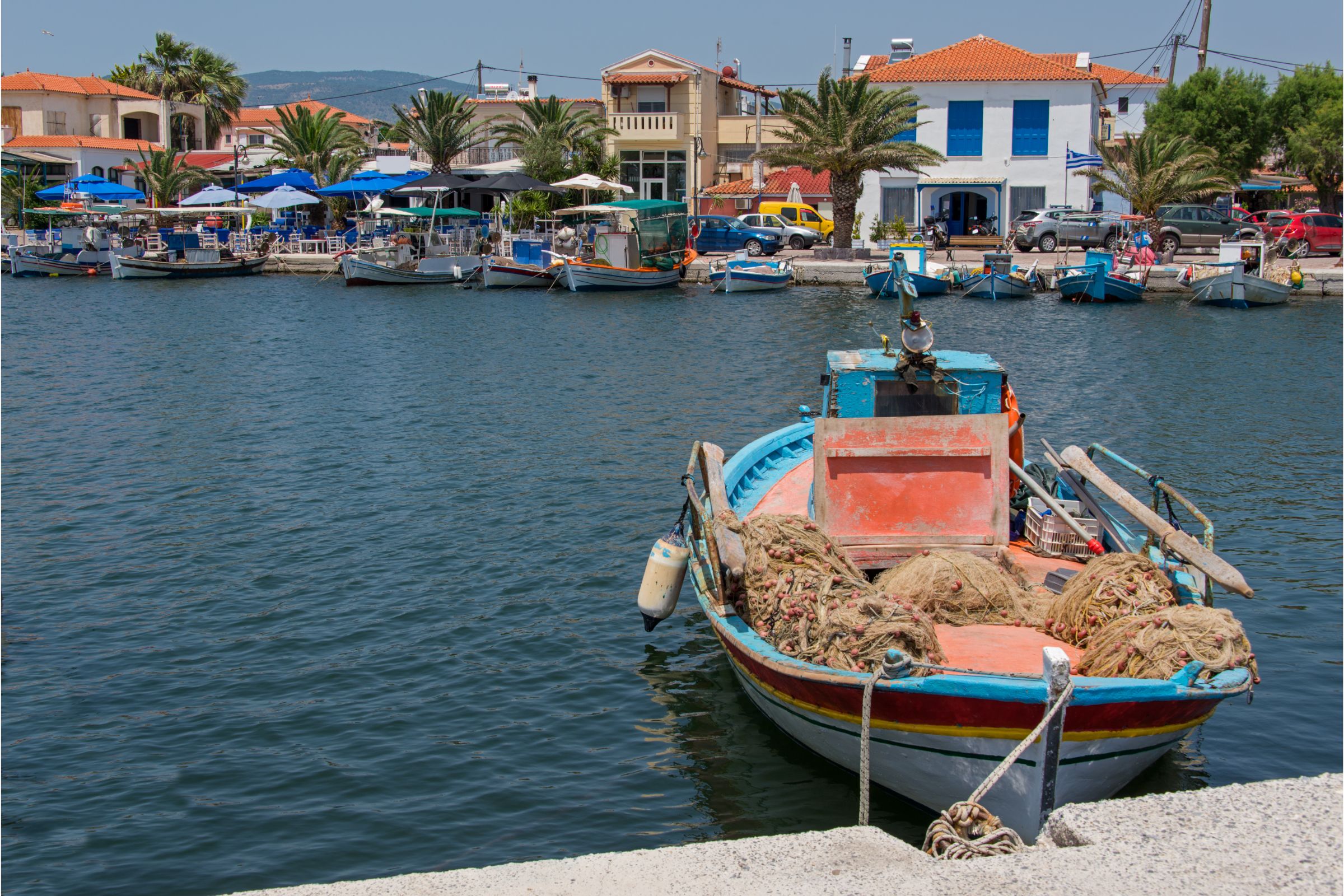 Skala Kallonis wetlands