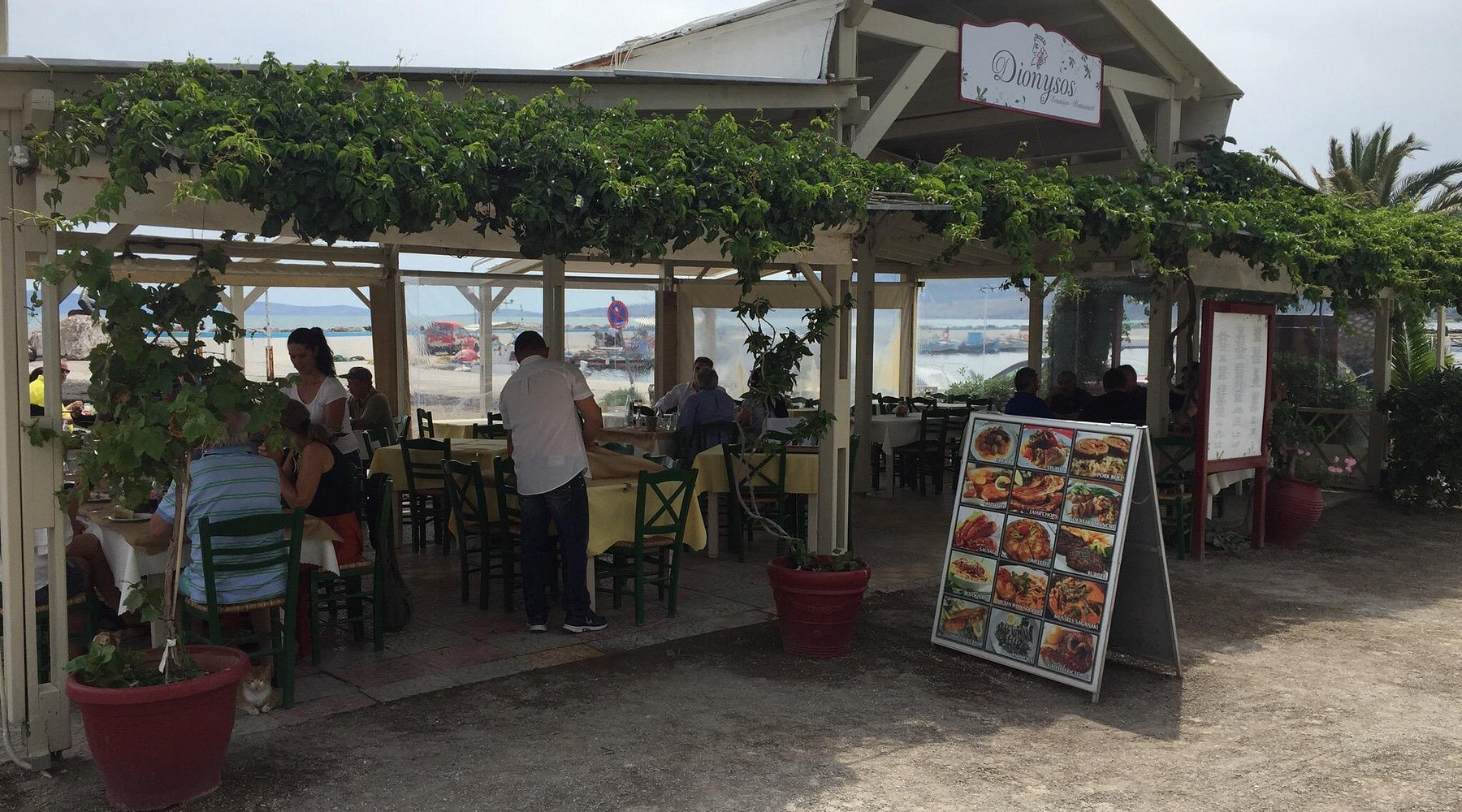 Tavernas in Skala Kalloni