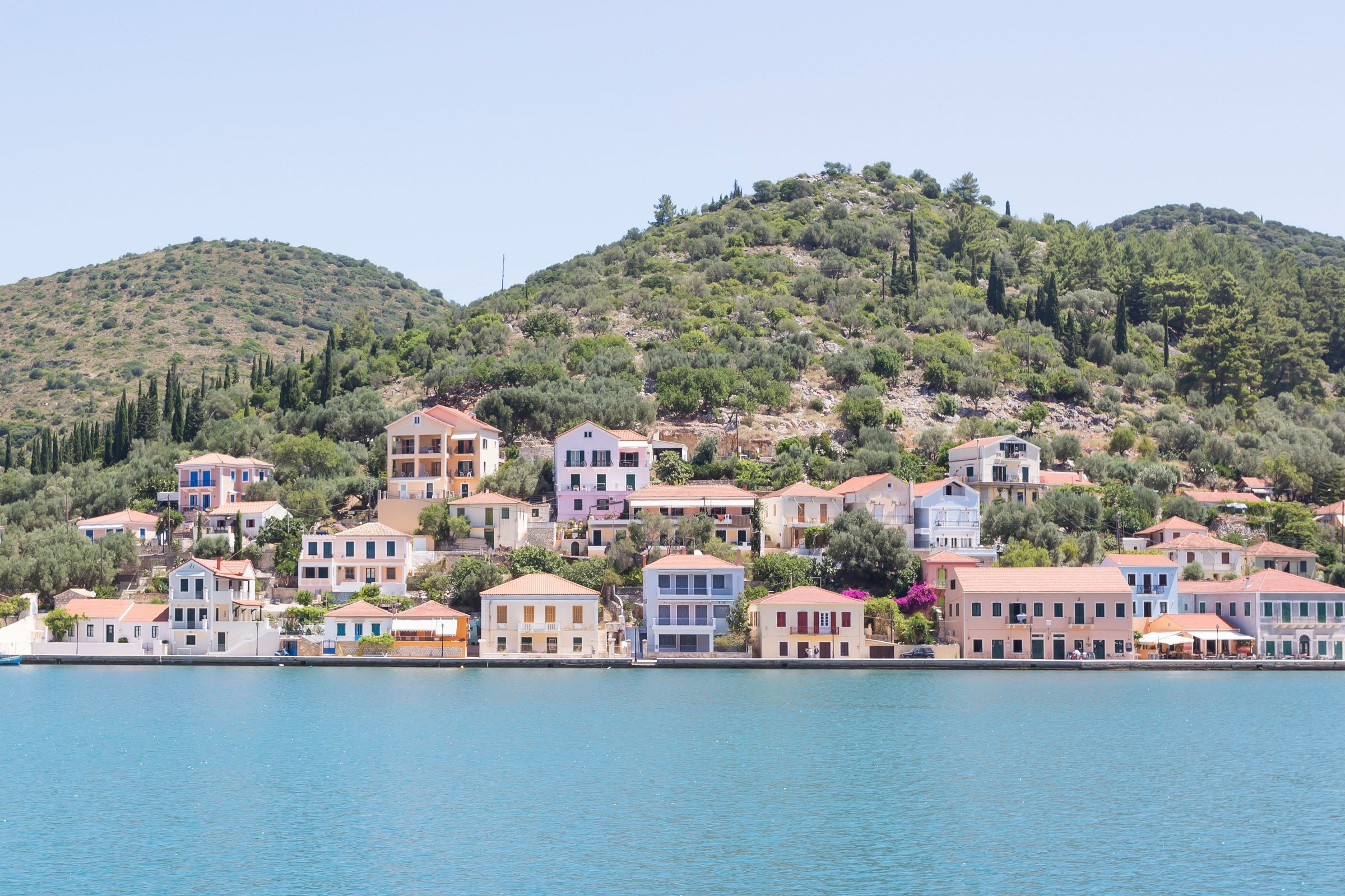 Vathy neoclassical homes