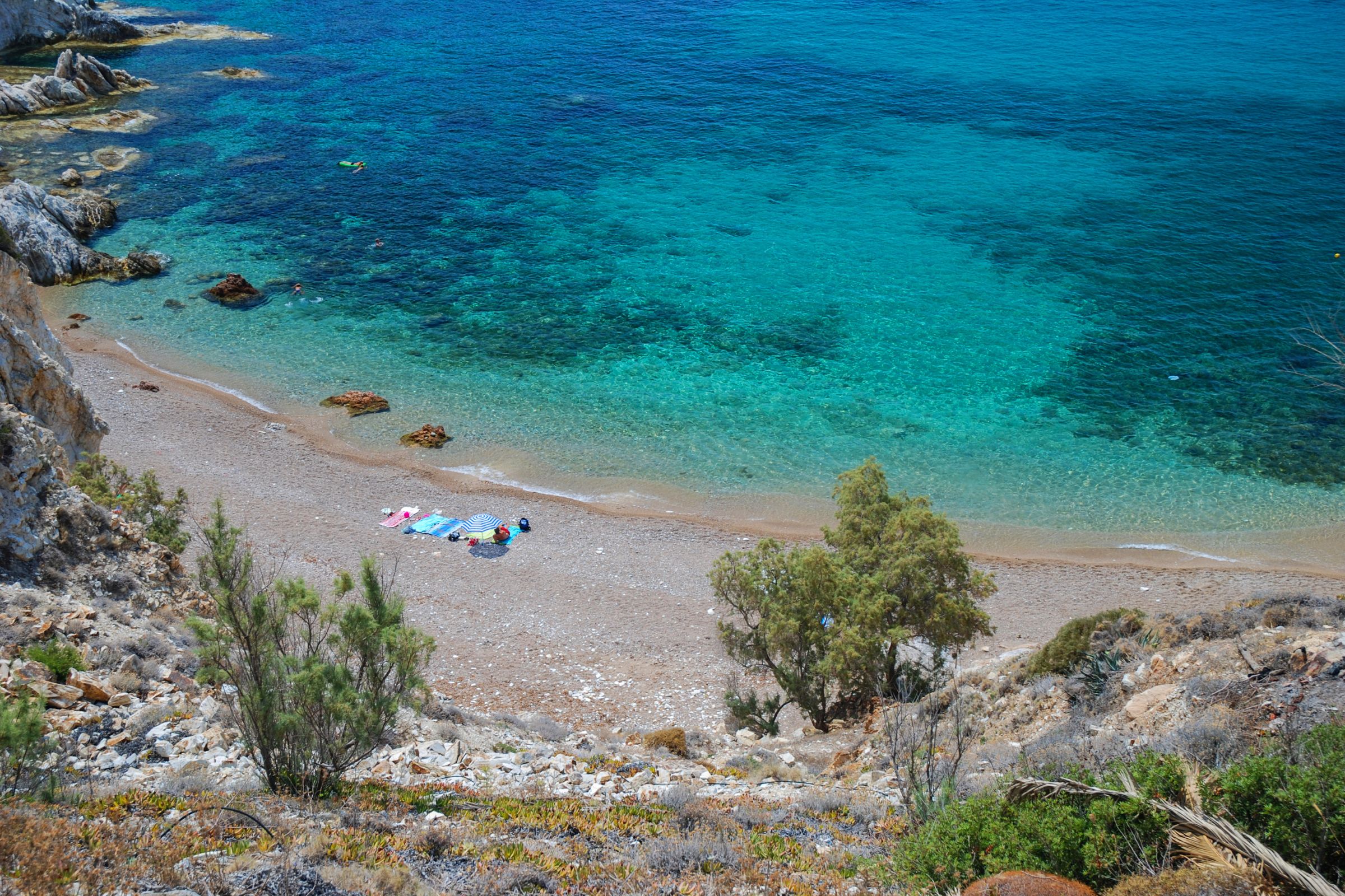 Vroulidia turquoise beach