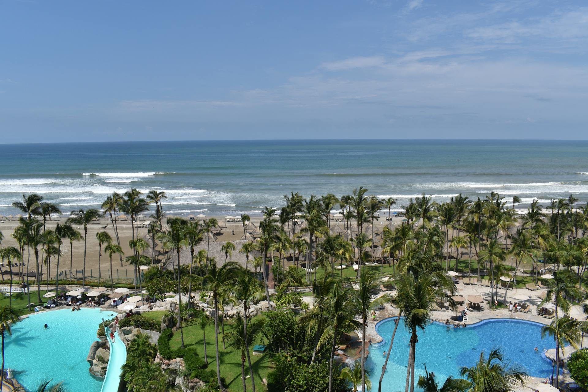 View of Acapulco beach