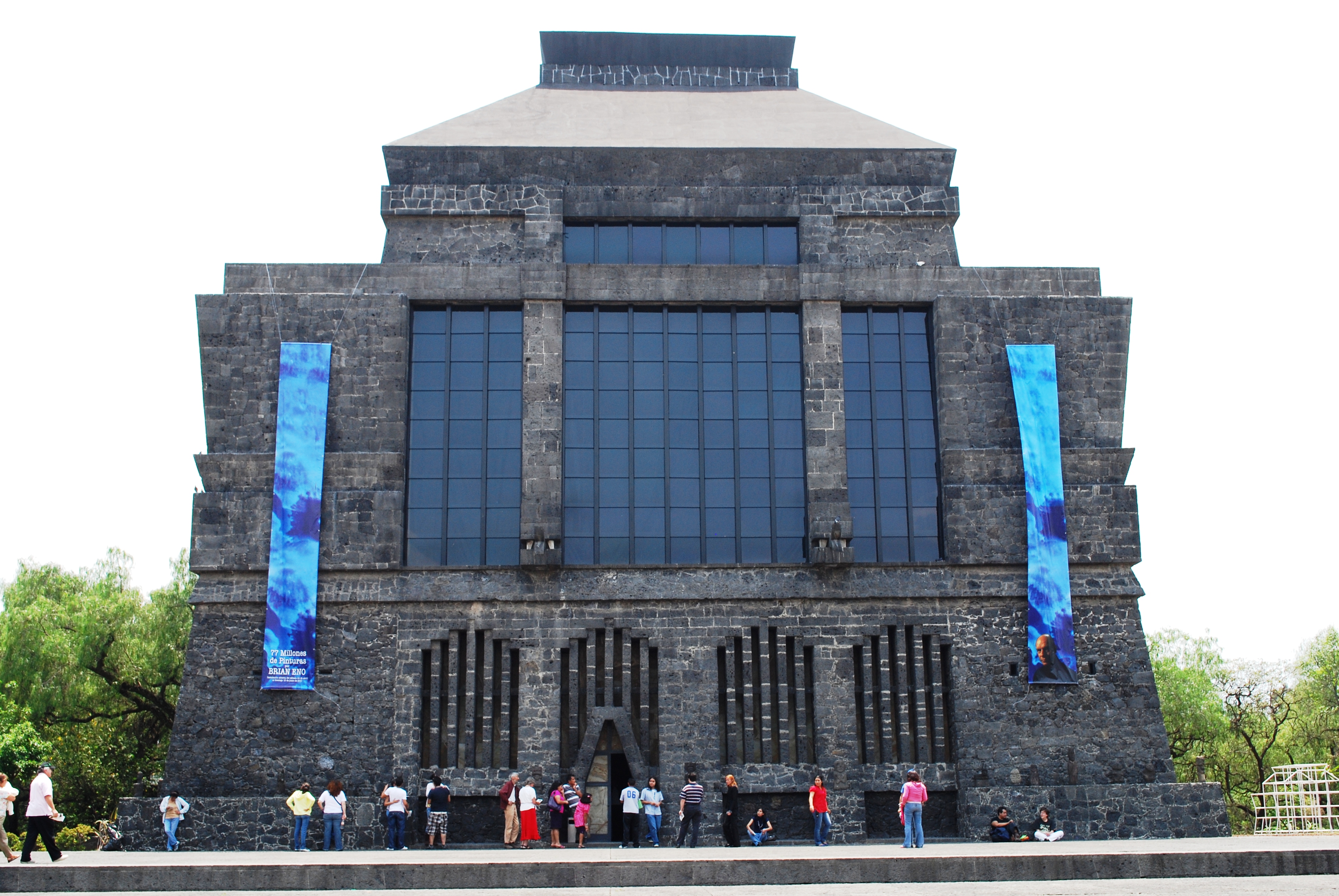 The Anahuacalli Museum, a striking architectural masterpiece designed by Diego Rivera