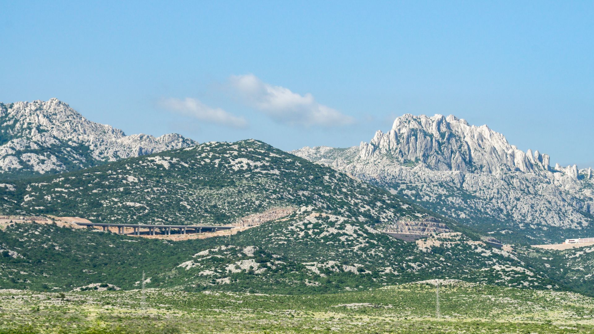 Dinaric Alps in Croatia, Europe