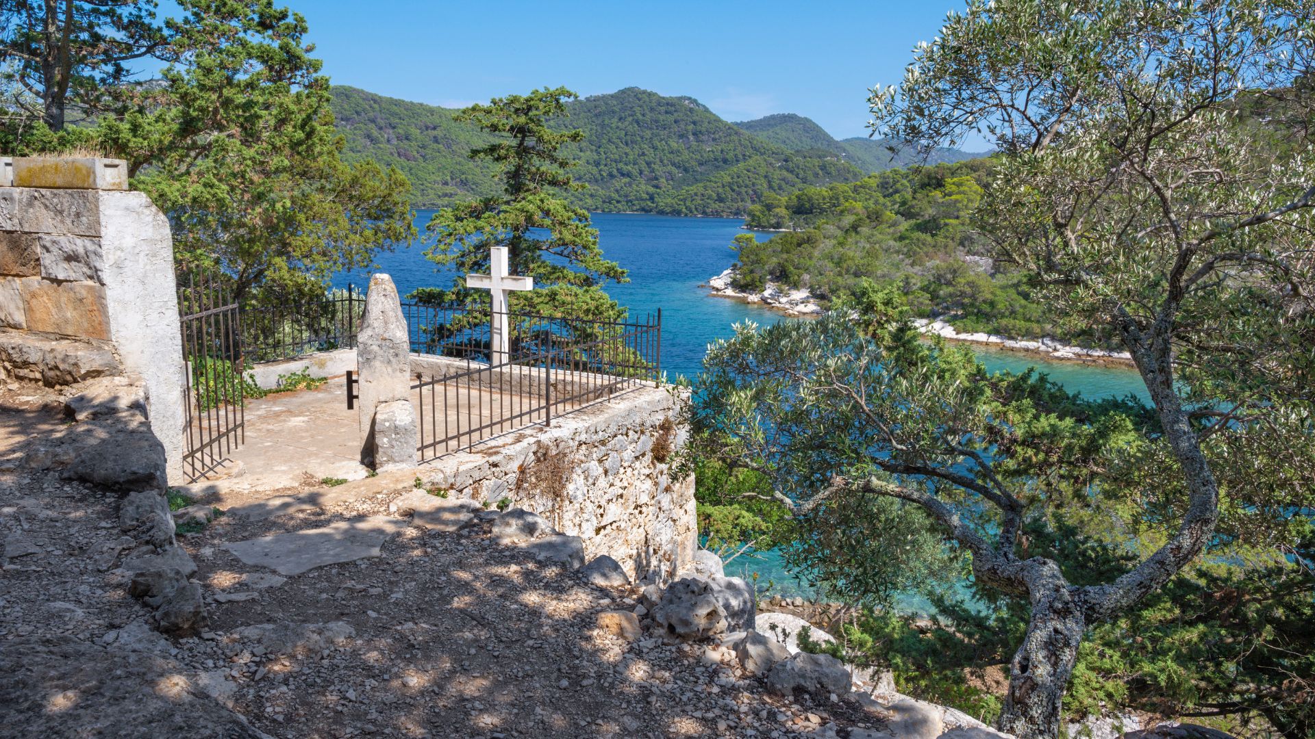 Mljet National Park in Croatia, Europe