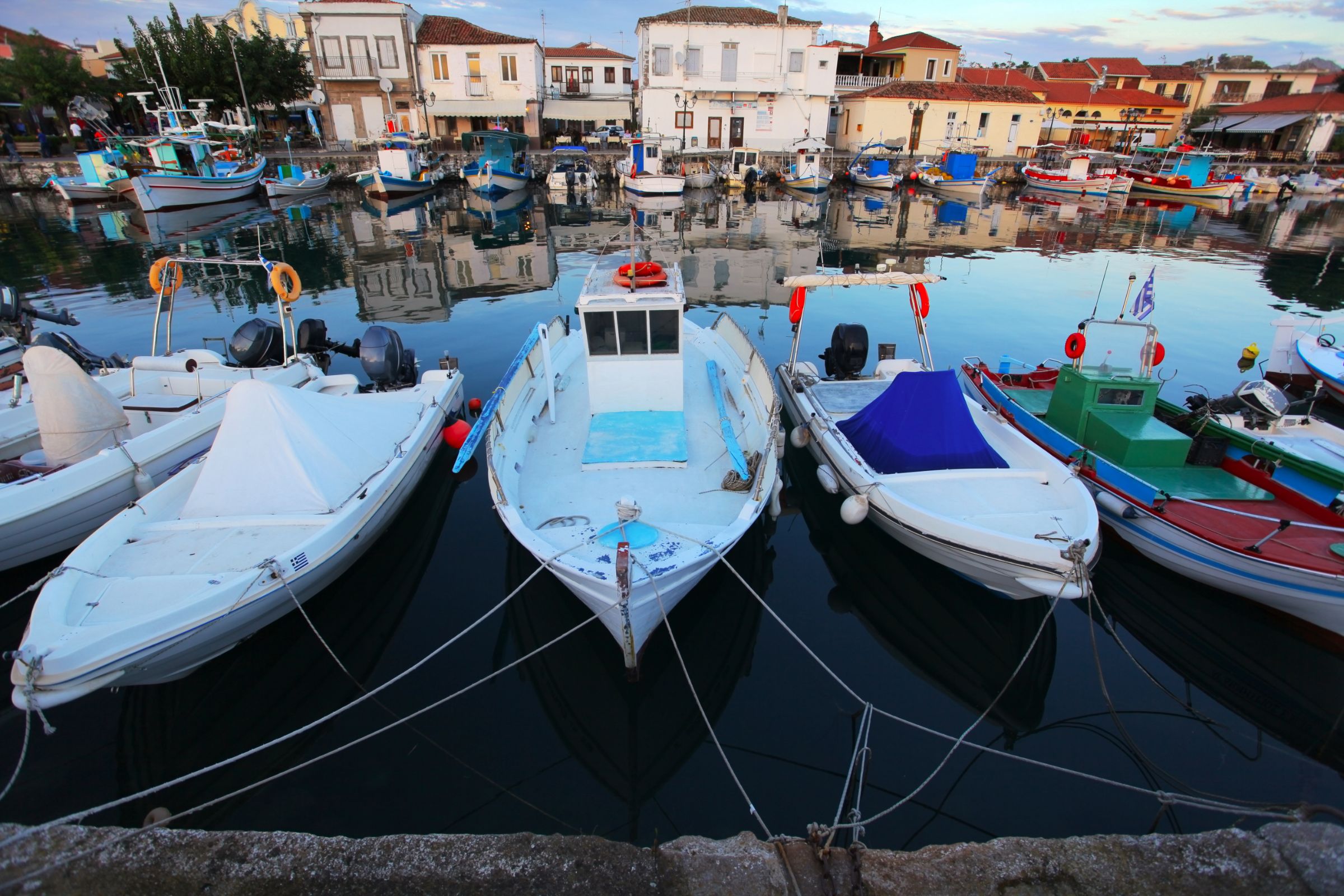 Myrina boats